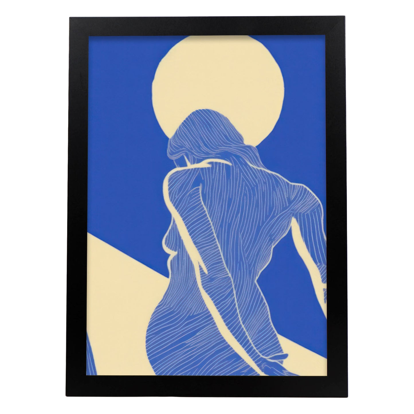 Lámina Nacnic Físico Iluminado por la Luna en Porcelanas Eclécticas