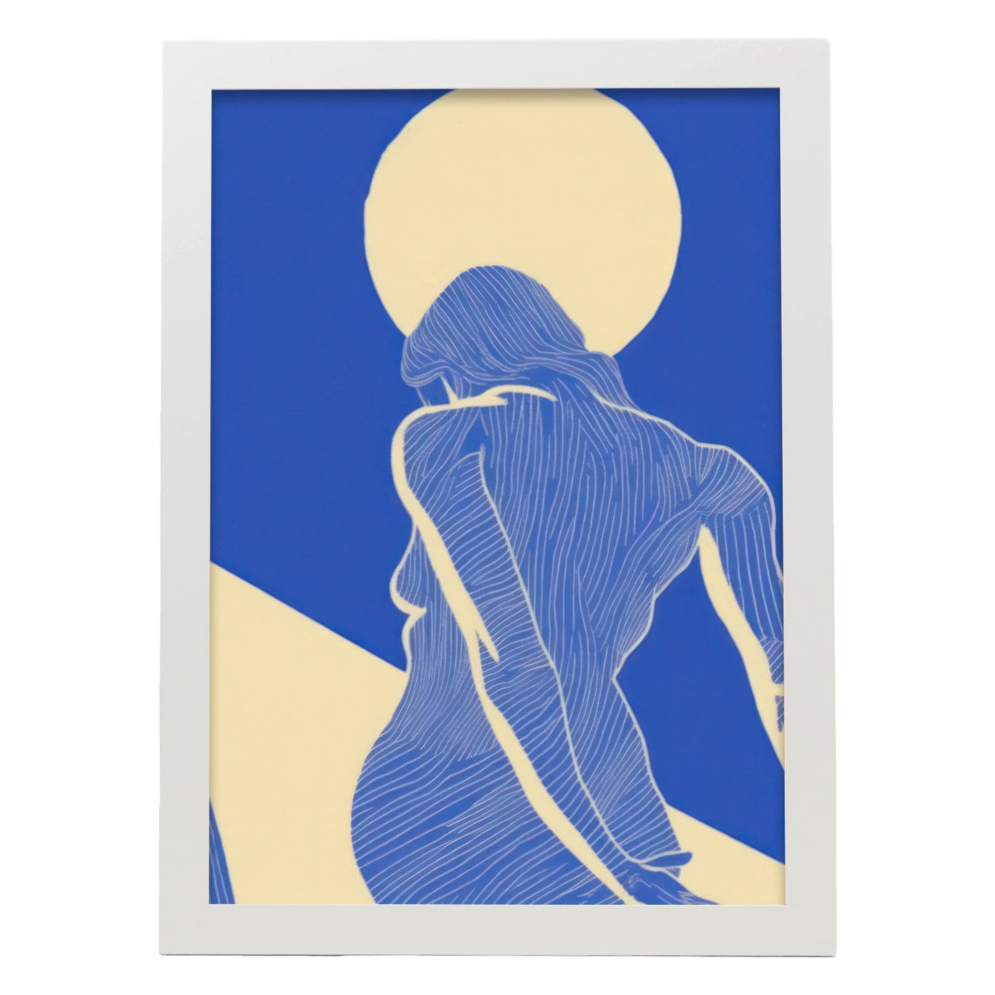 Lámina Nacnic Físico Iluminado por la Luna en Porcelanas Eclécticas