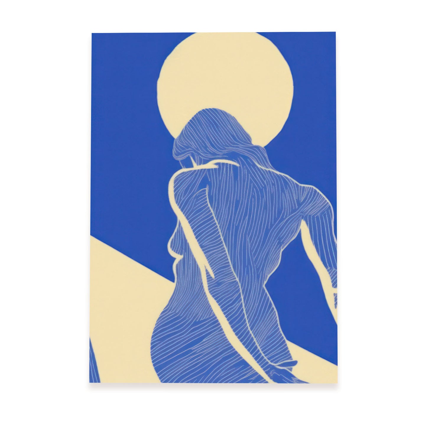 Lámina Nacnic Físico Iluminado por la Luna en Porcelanas Eclécticas