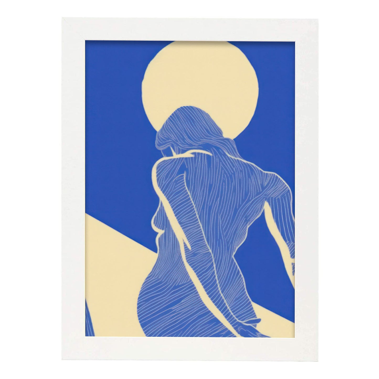 Lámina Nacnic Físico Iluminado por la Luna en Porcelanas Eclécticas