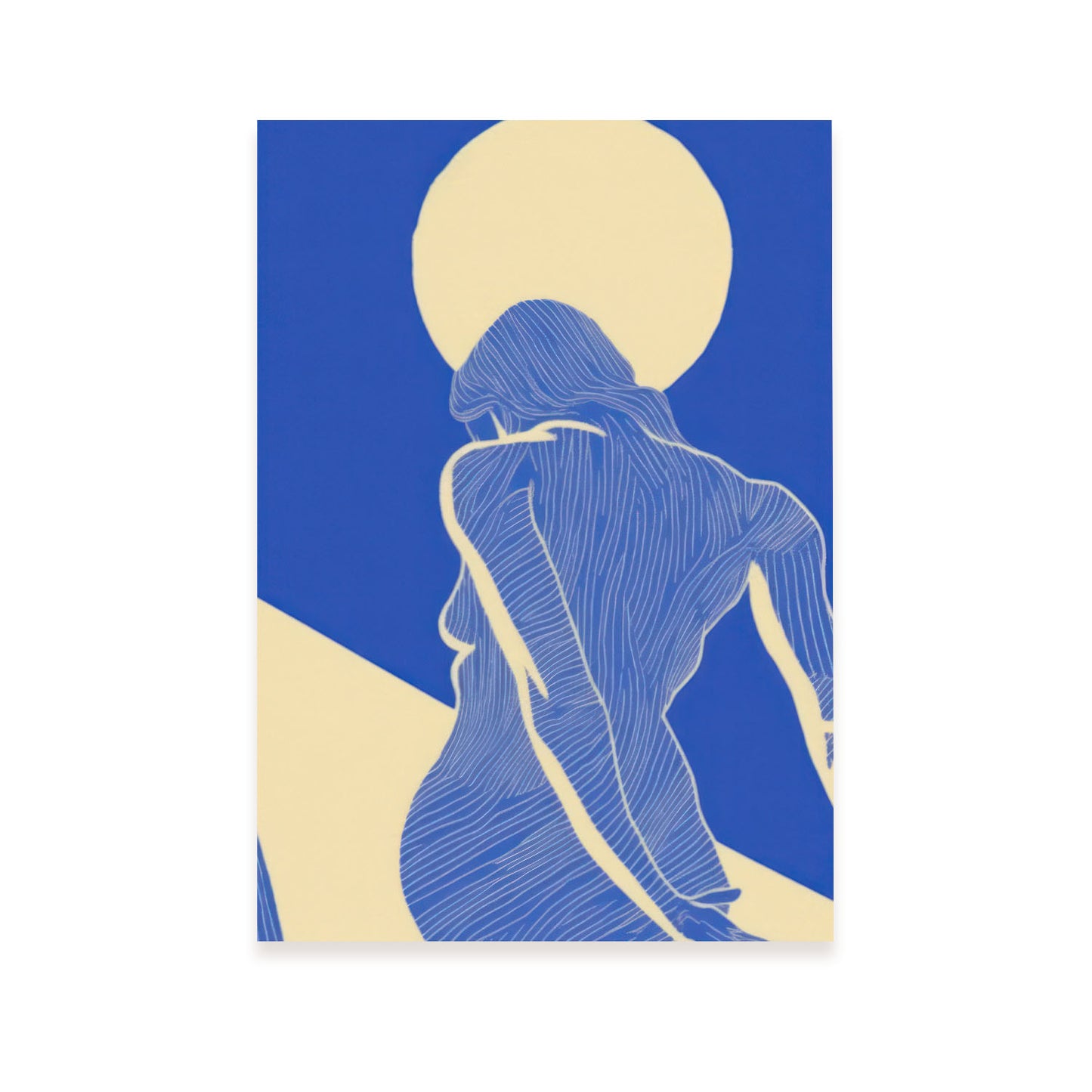 Lámina Nacnic Físico Iluminado por la Luna en Porcelanas Eclécticas