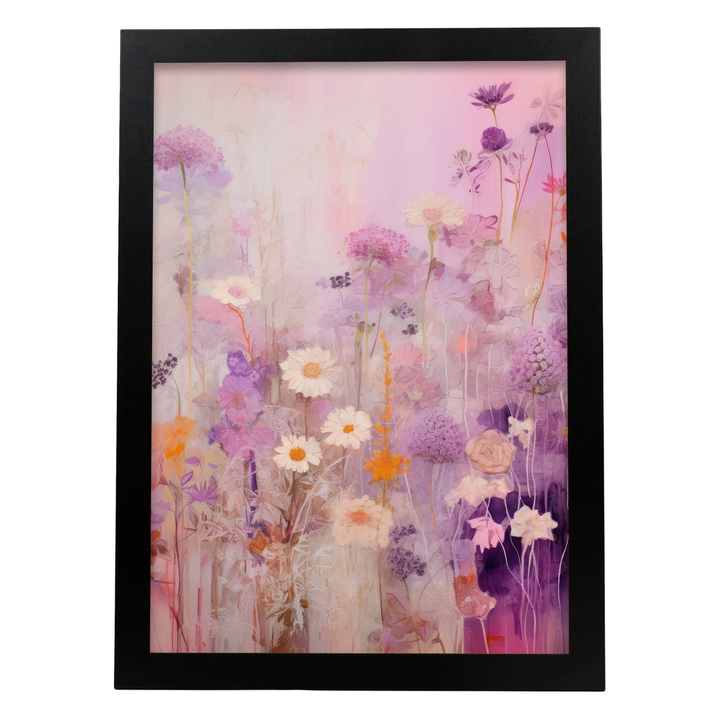 Lámina Nacnic Flores Abigarradas Estampadas Decorativas