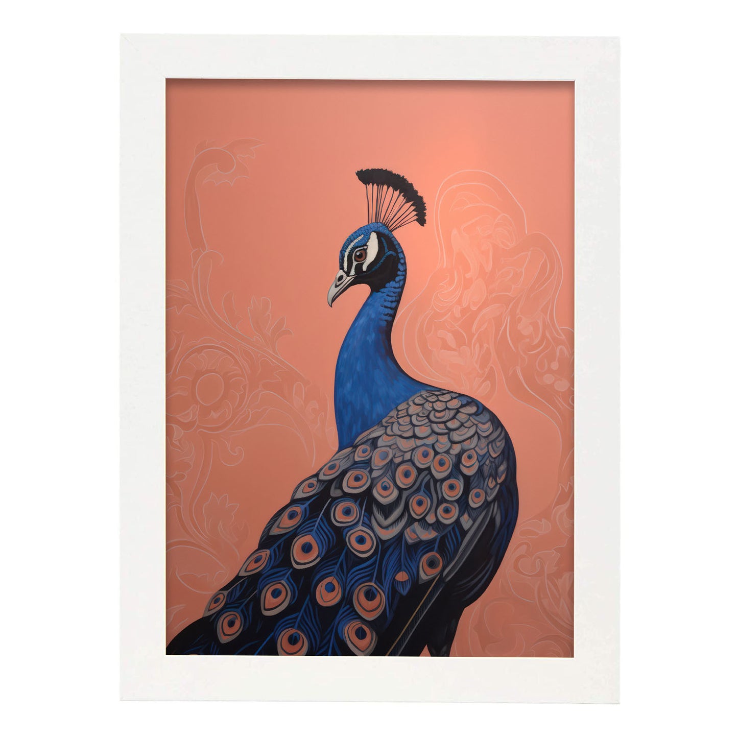 Nacnic Lámina de Pavo Real Deslumbrante