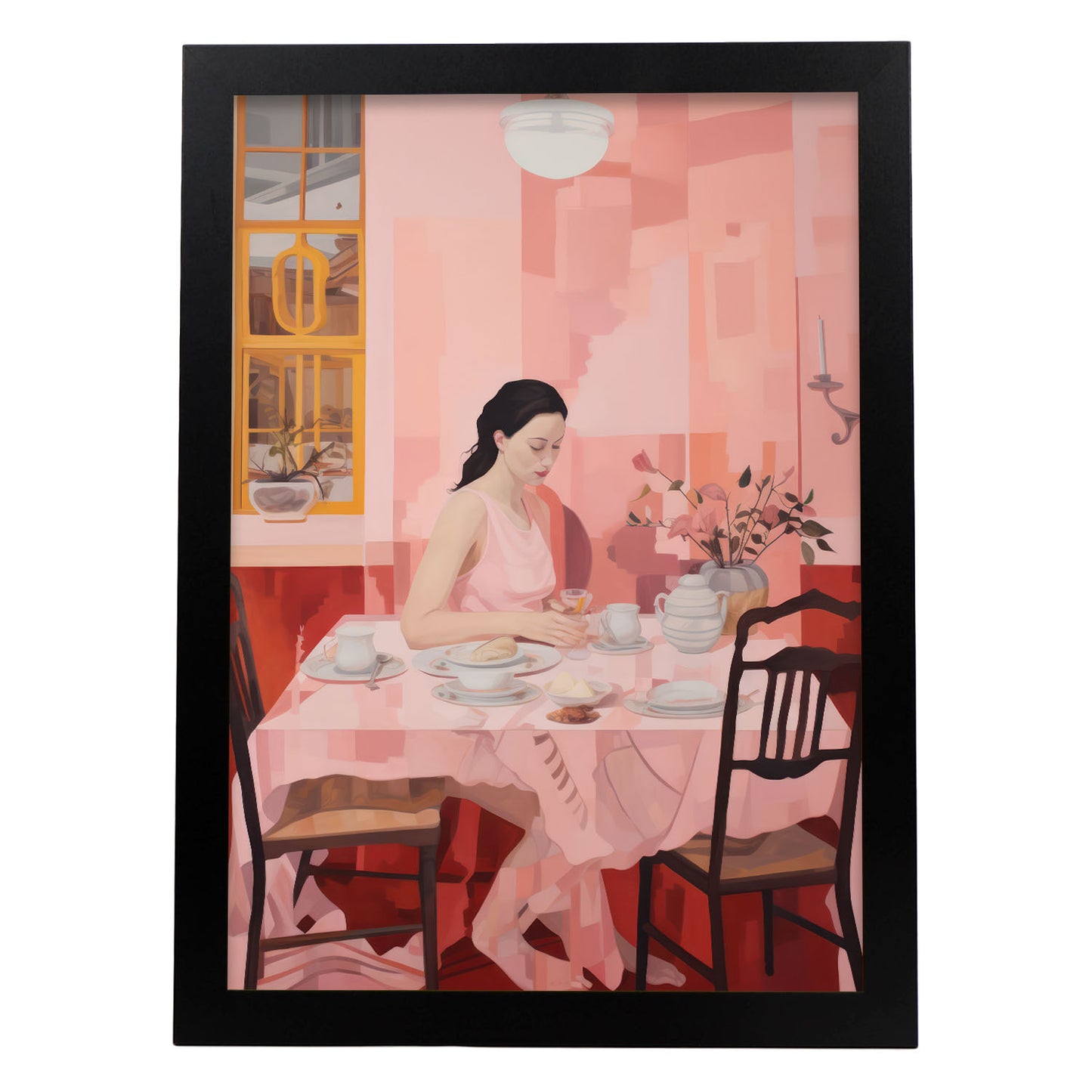 Lámina Nacnic Desayuno Suave en Rosa