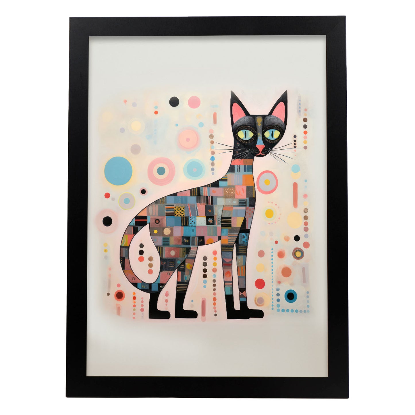 Lamina Nacnic de Gato Azul Ruso en Animales Eclécticos