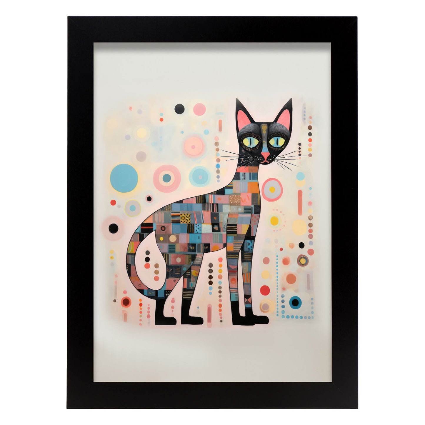 Lamina Nacnic de Gato Azul Ruso en Animales Eclécticos
