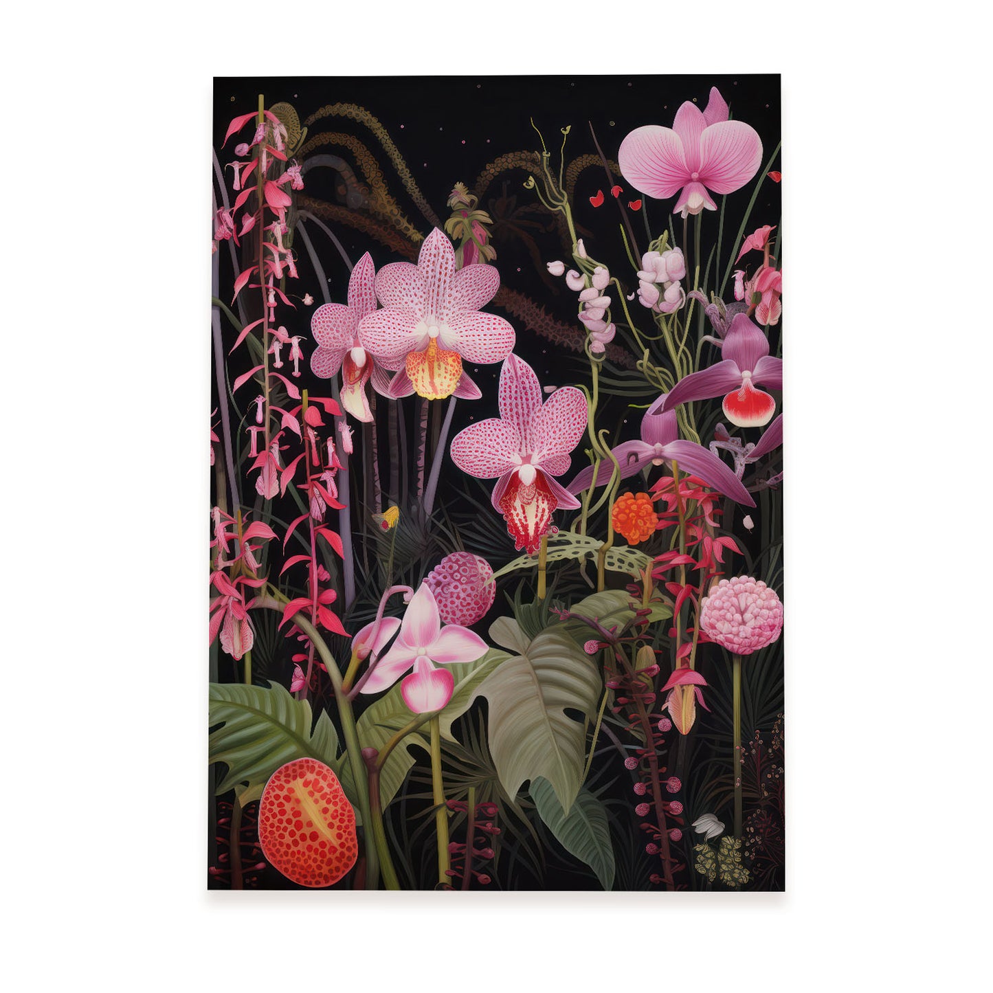 Lamina Nacnic Colección de Orquídeas en Flores Eclécticas