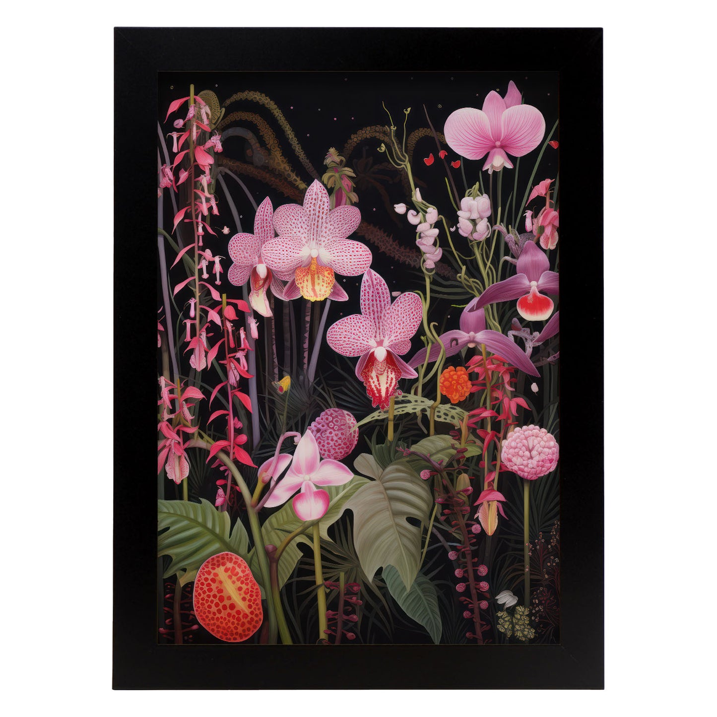 Lamina Nacnic Colección de Orquídeas en Flores Eclécticas