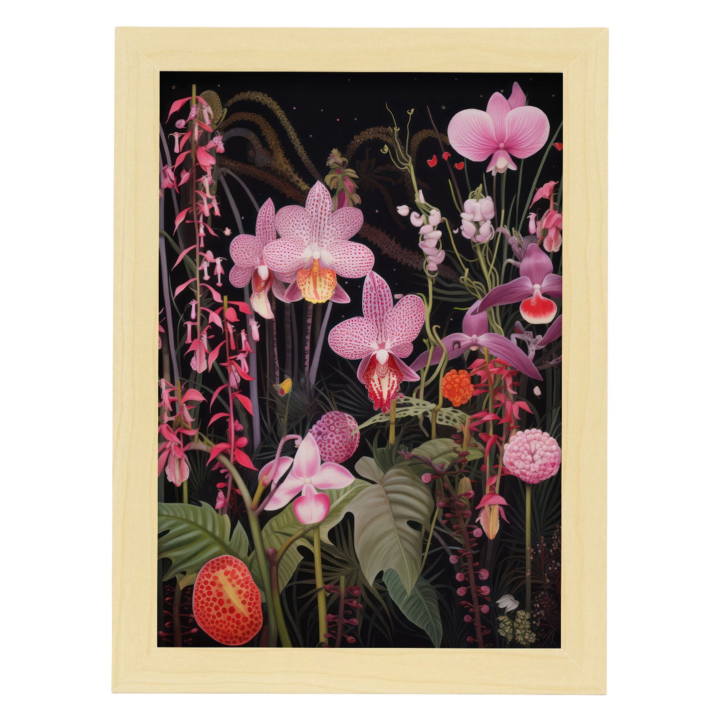 Lamina Nacnic Colección de Orquídeas en Flores Eclécticas