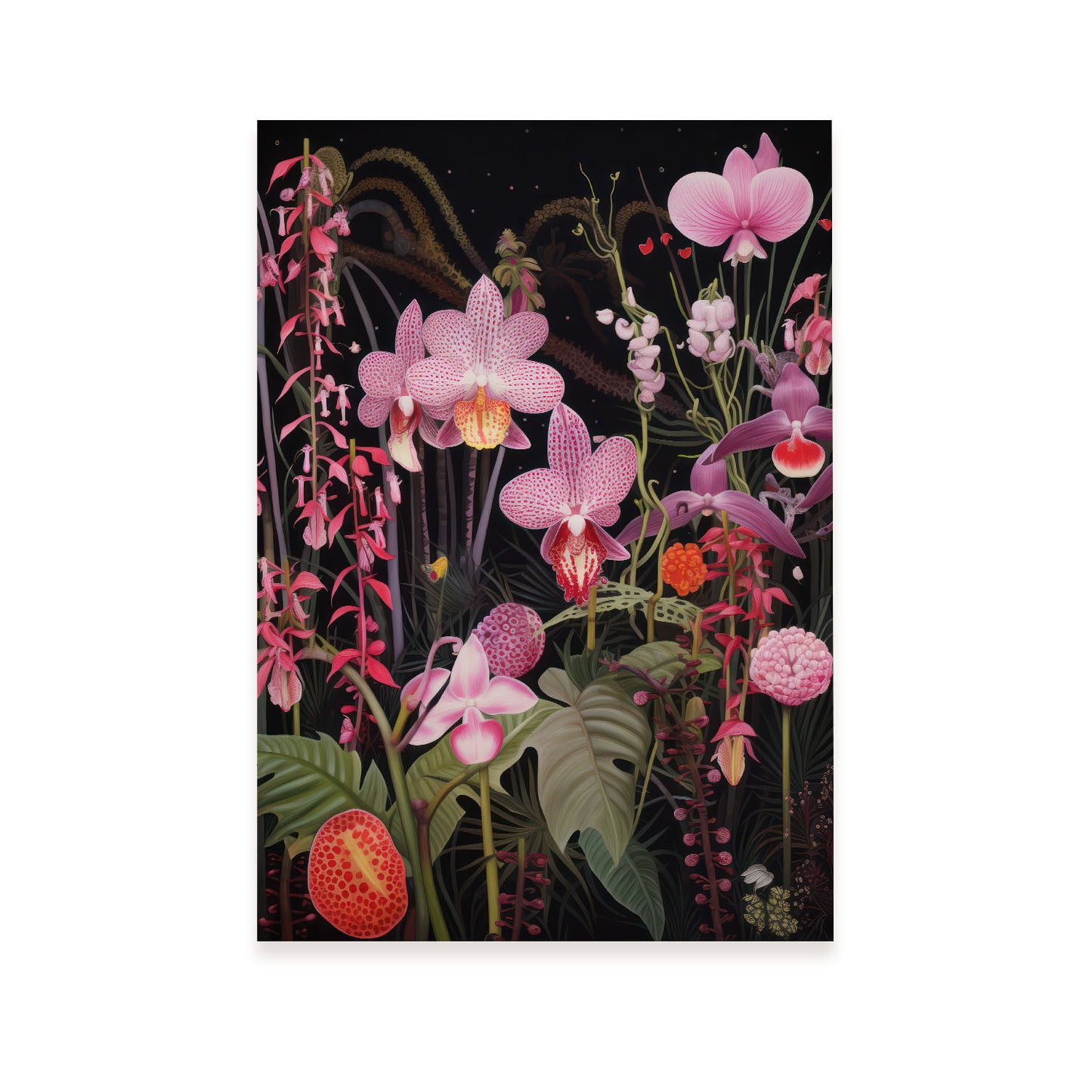 Lamina Nacnic Colección de Orquídeas en Flores Eclécticas
