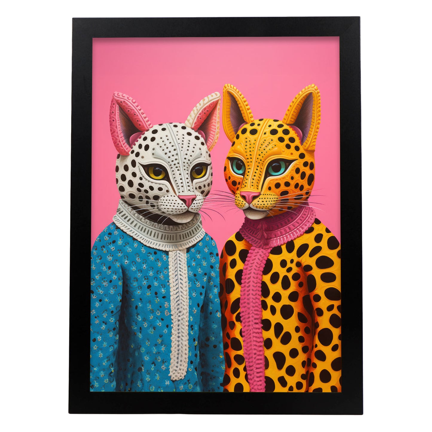 Lamina Nacnic Familia Felidae en Animales Eclécticos