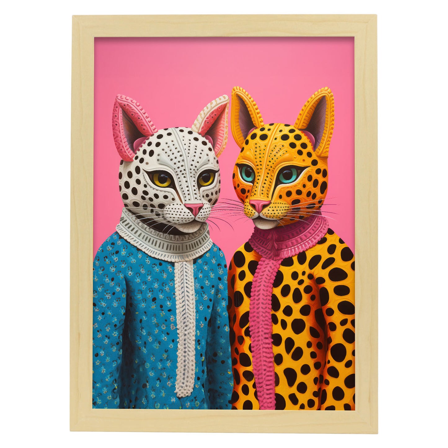 Lamina Nacnic Familia Felidae en Animales Eclécticos