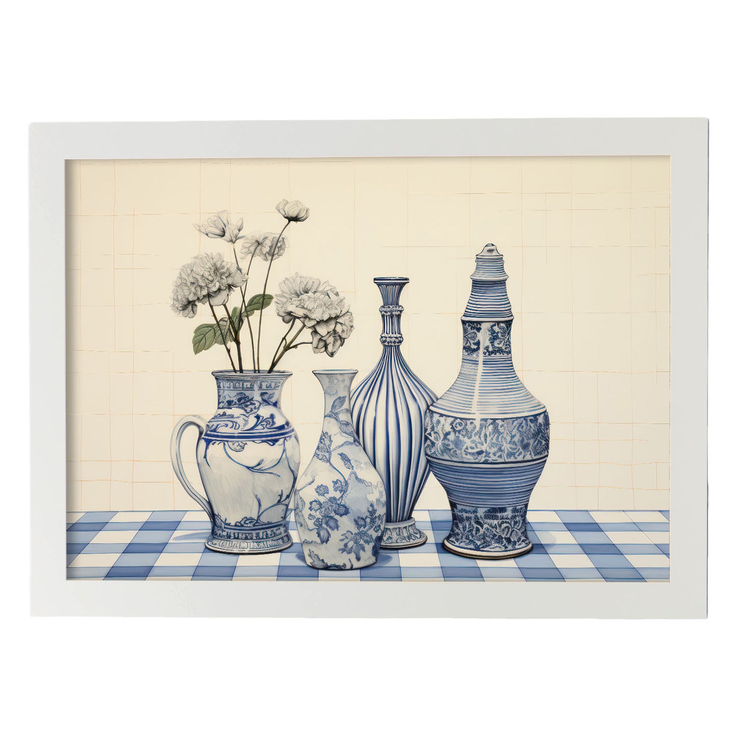 Nacnic Lámina de Porcelana China Ecléctica