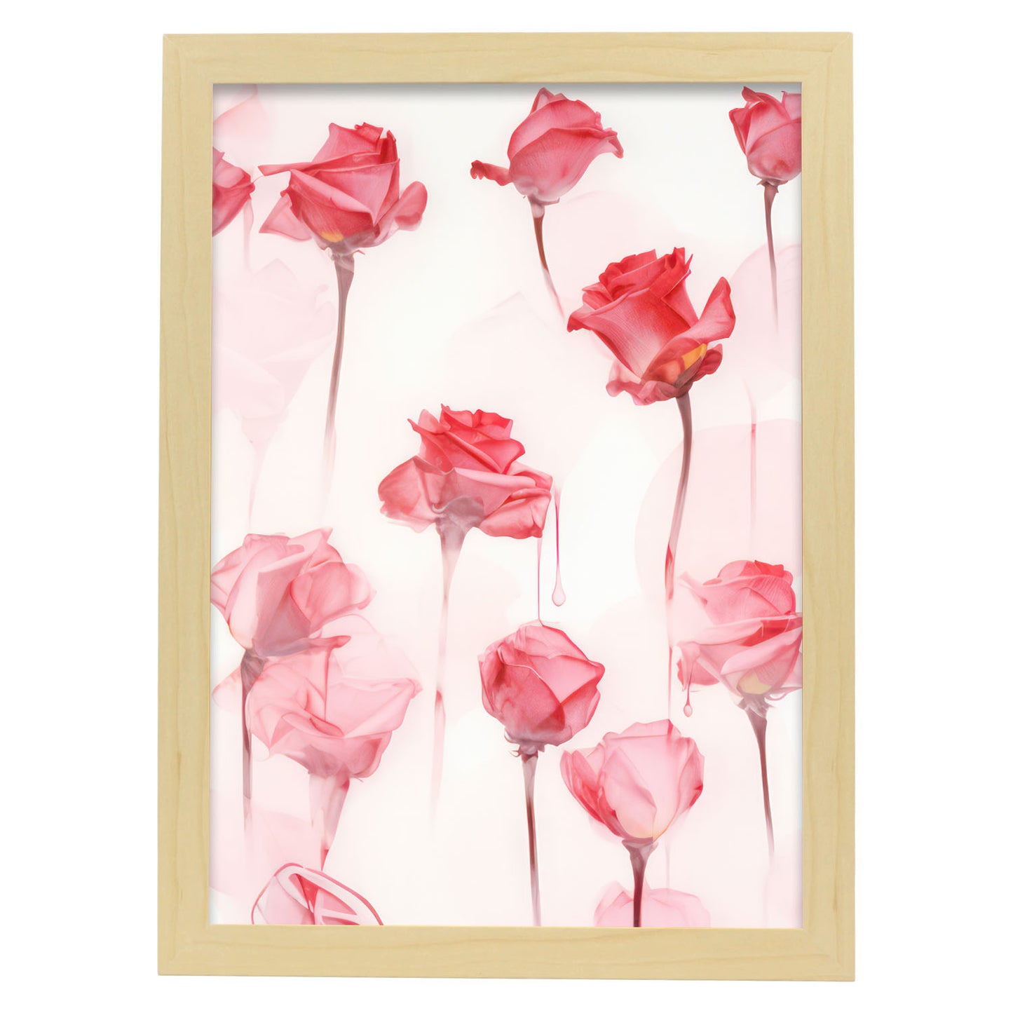 Lámina Nacnic Rosas Rojas Eclécticas