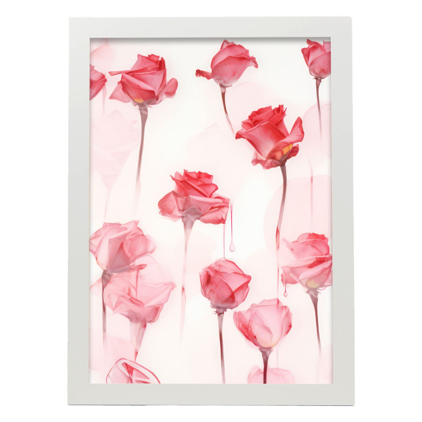 Lámina Nacnic Rosas Rojas Eclécticas
