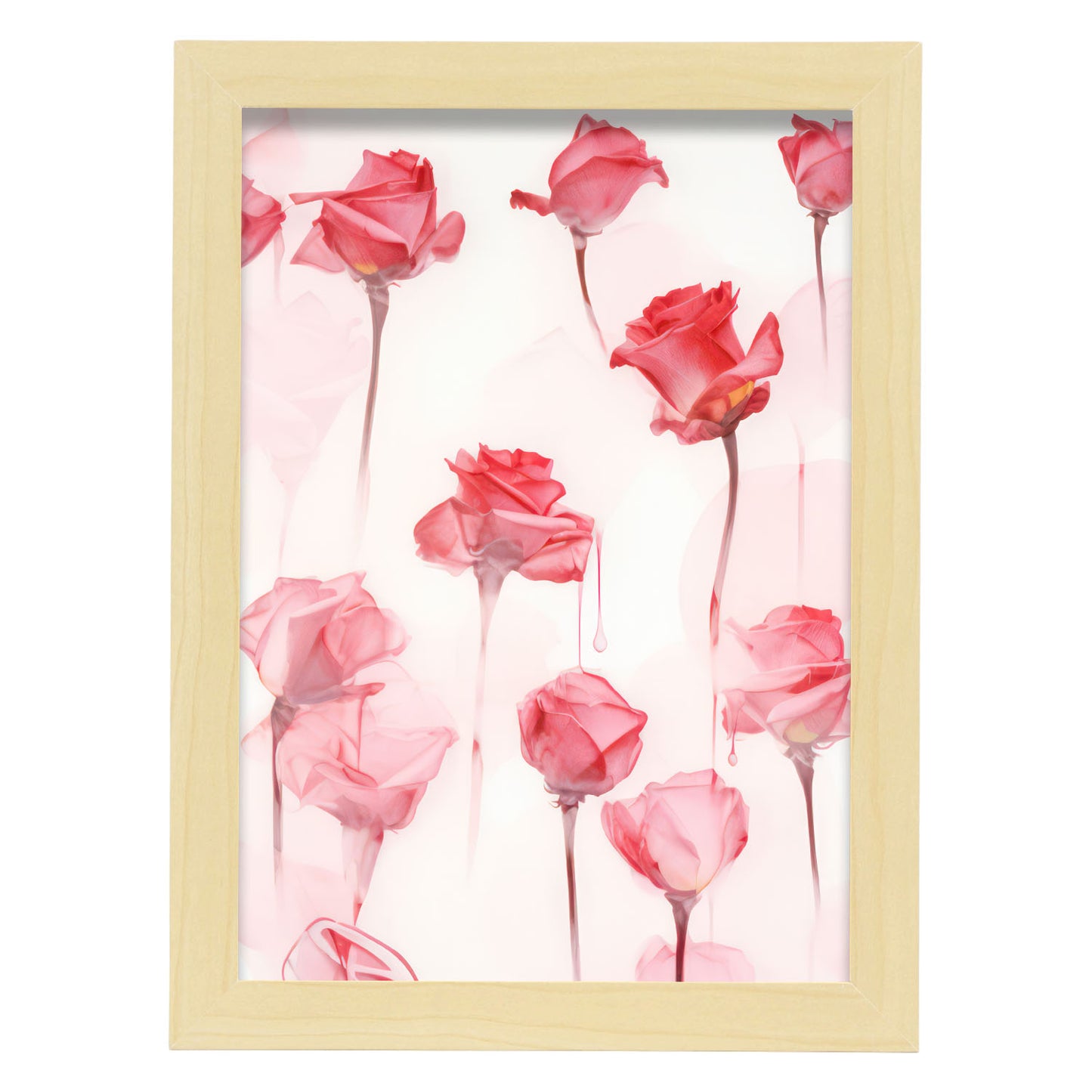 Lámina Nacnic Rosas Rojas Eclécticas
