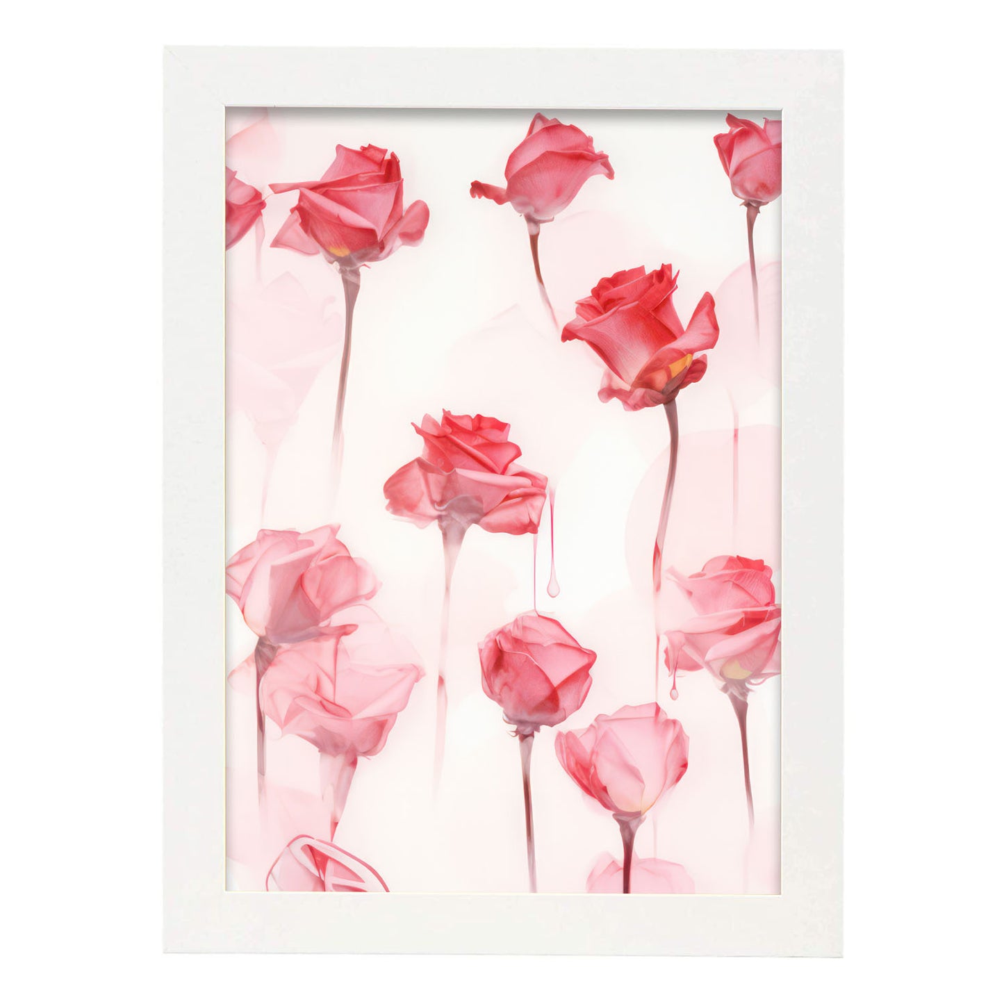 Lámina Nacnic Rosas Rojas Eclécticas