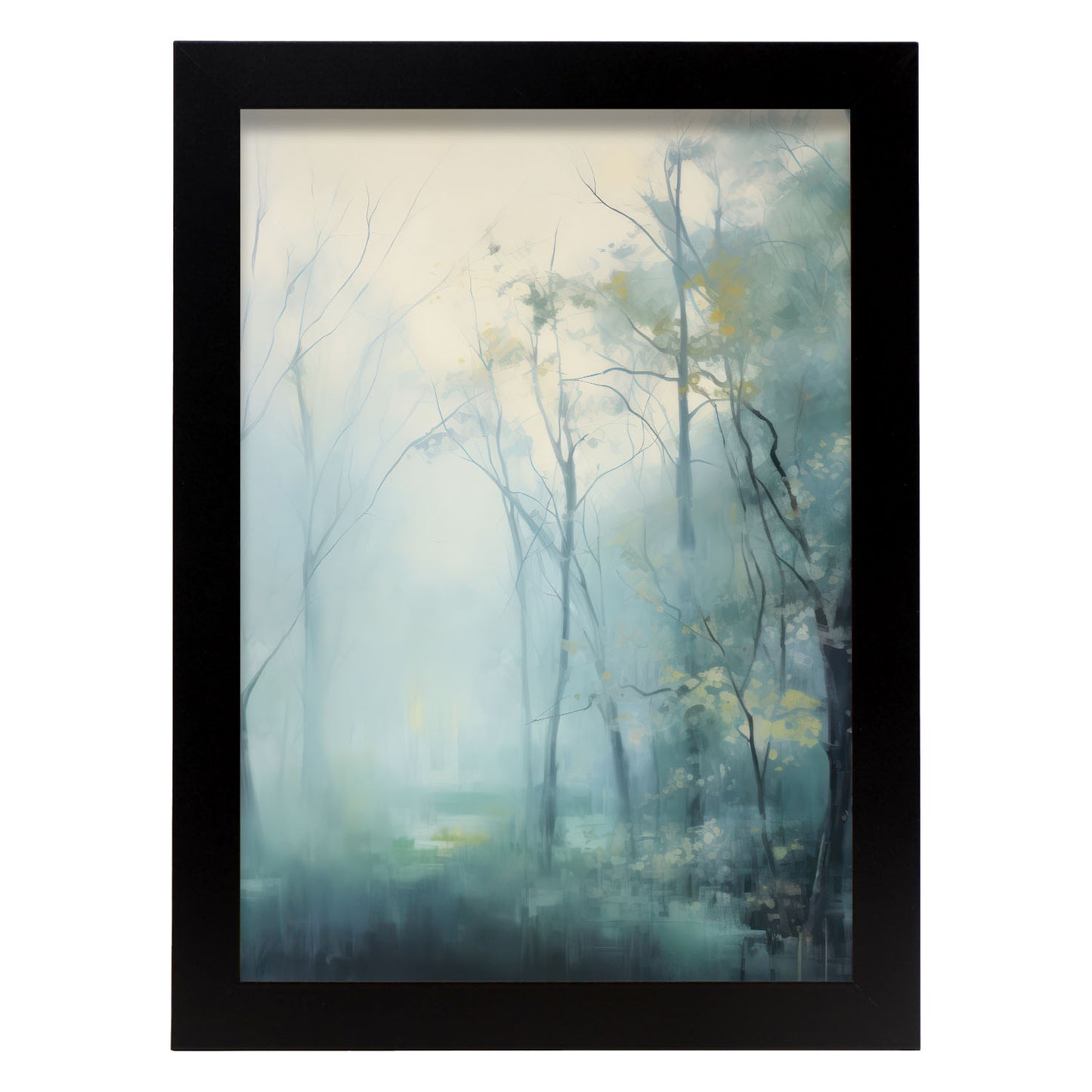 Lamina Nacnic Naturaleza Niebla en Paisaje Ecléctico
