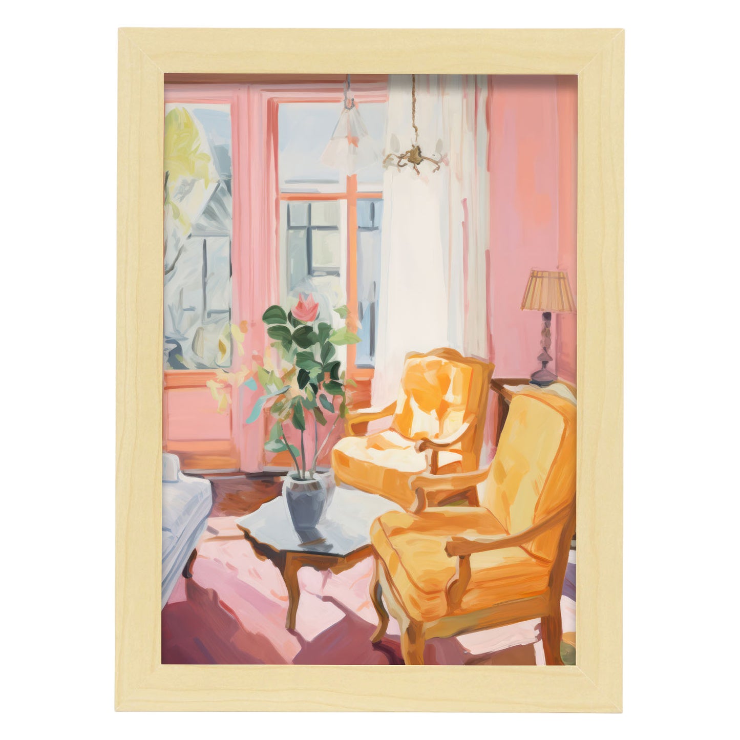 Lamina Nacnic Caise Longue 2 en Rosa
