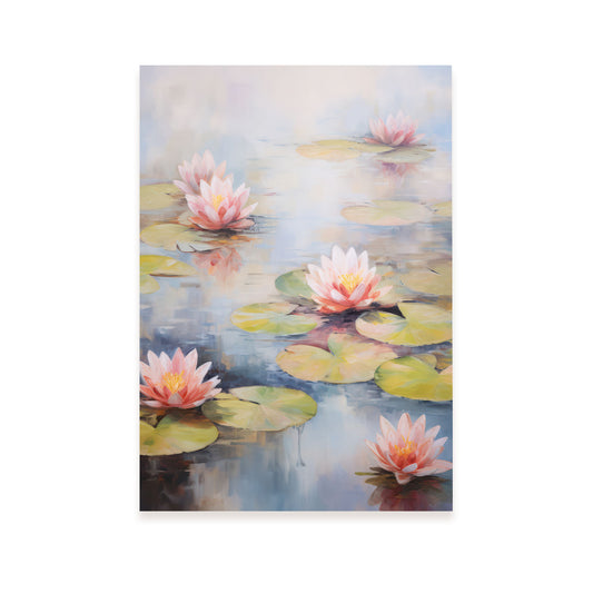 Lámina Nacnic de Lirios del Agua