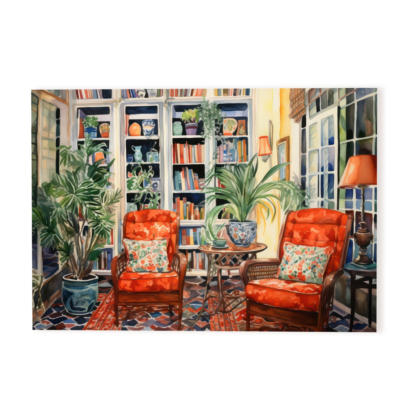 Lamina Nacnic de Libros Elegantes Ecléctico