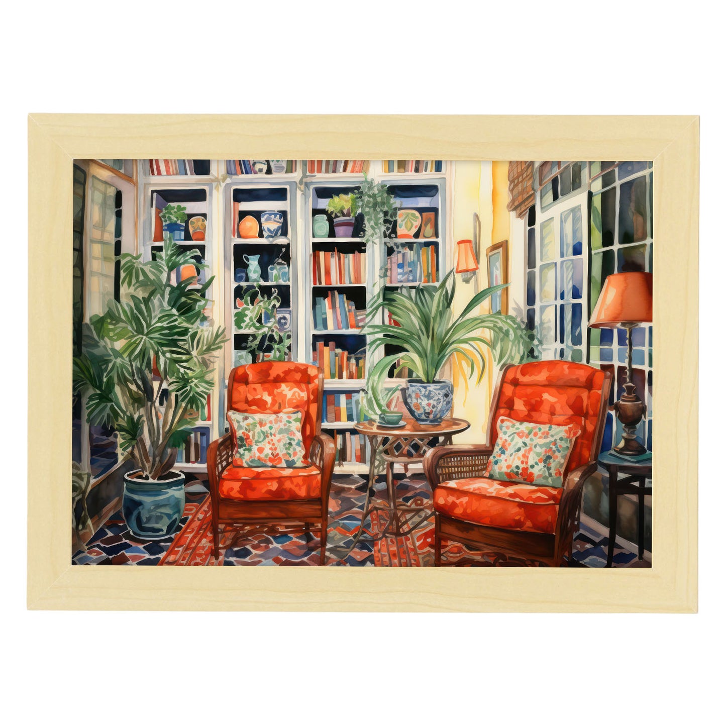 Lamina Nacnic de Libros Elegantes Ecléctico