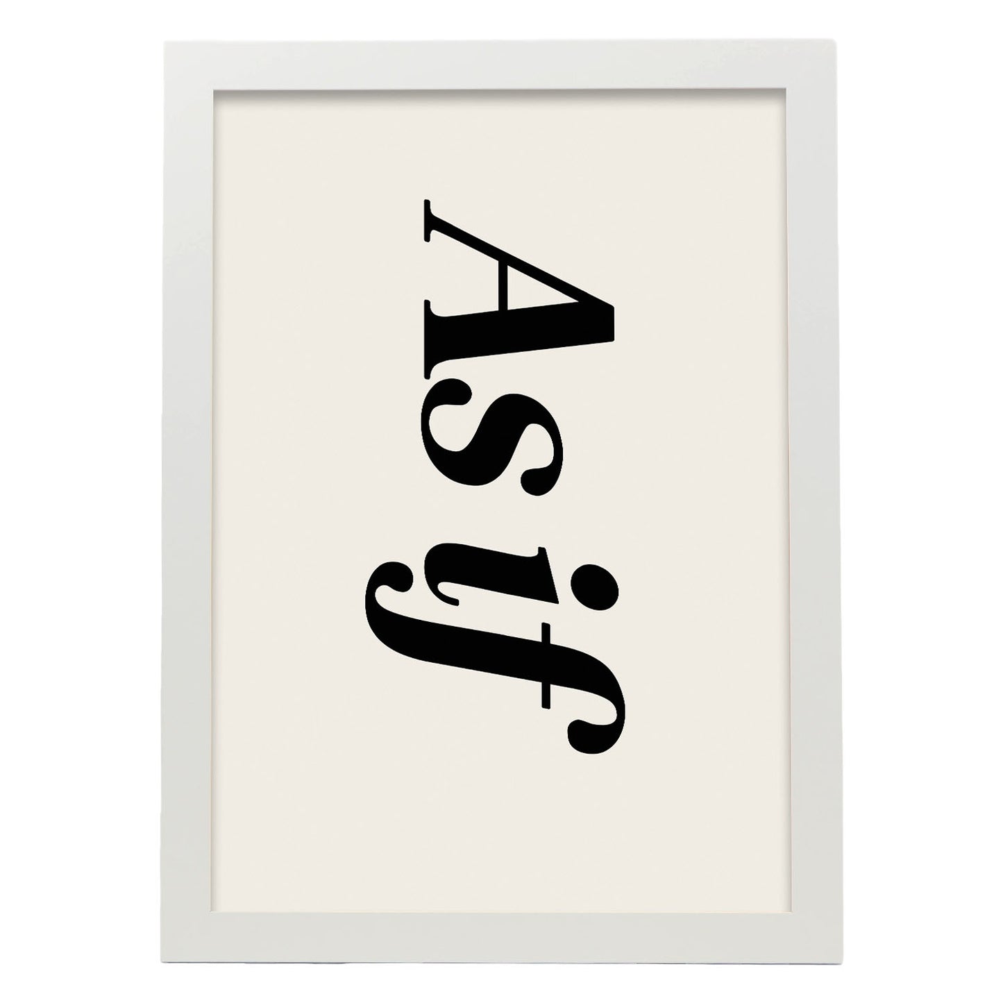 Nacnic Como si Lamina. En Tipografía ecléctica. Estampados decorativos estéticos para su sala de estar, dormitorio, hogar