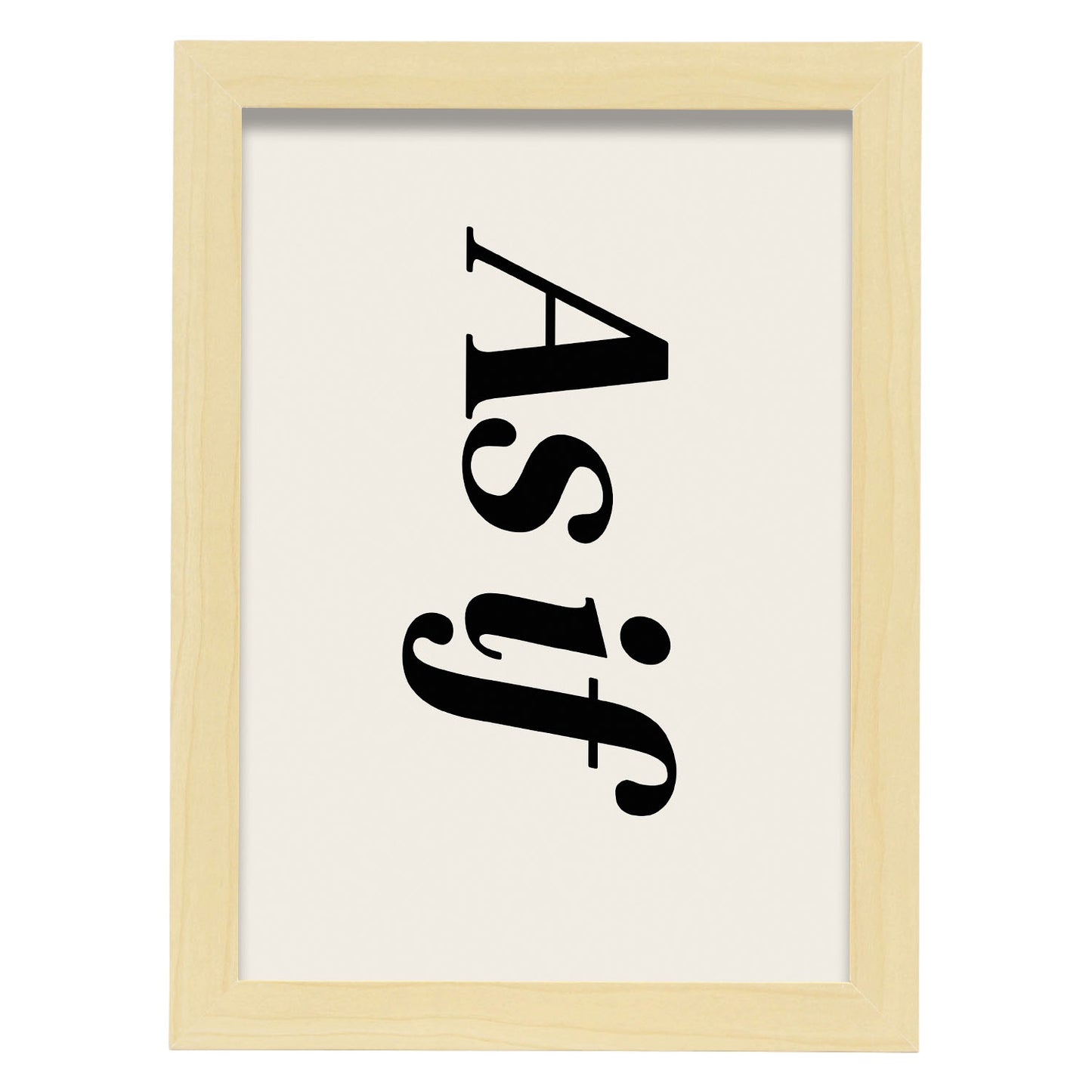 Nacnic Como si Lamina. En Tipografía ecléctica. Estampados decorativos estéticos para su sala de estar, dormitorio, hogar
