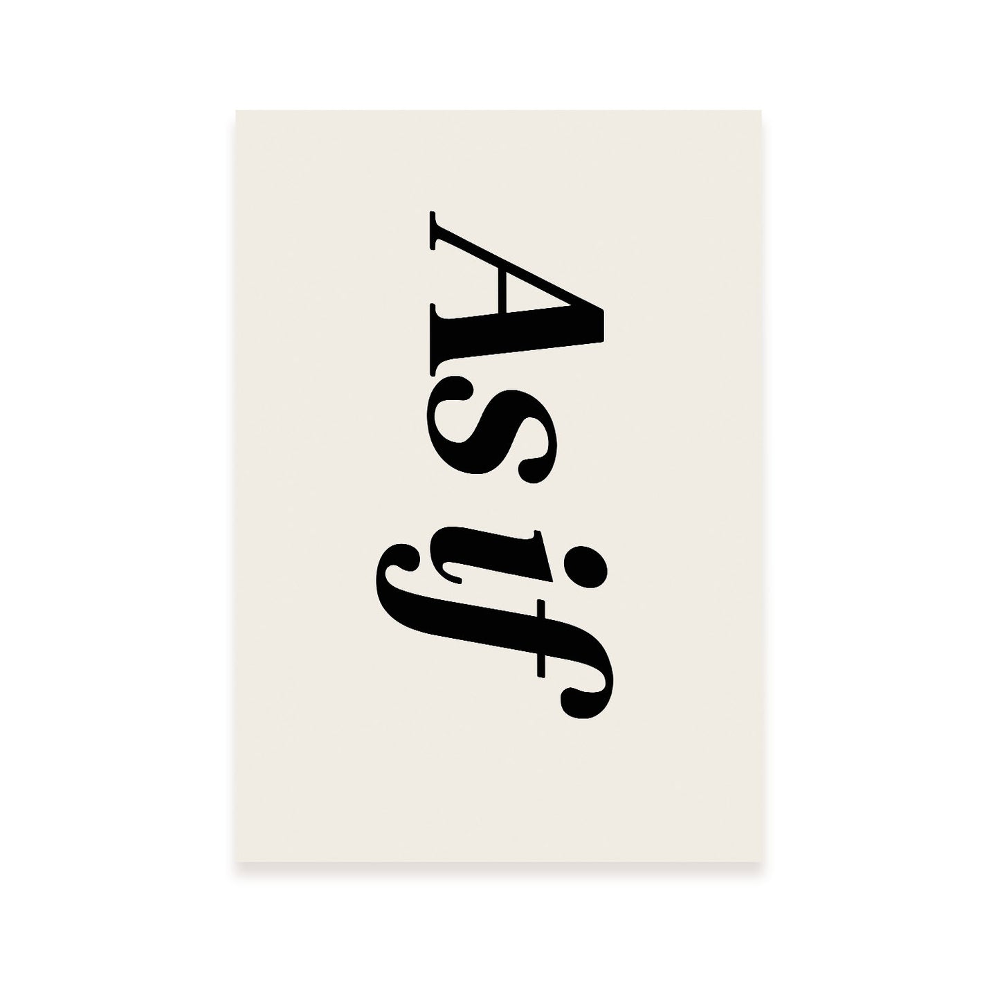 Nacnic Como si Lamina. En Tipografía ecléctica. Estampados decorativos estéticos para su sala de estar, dormitorio, hogar