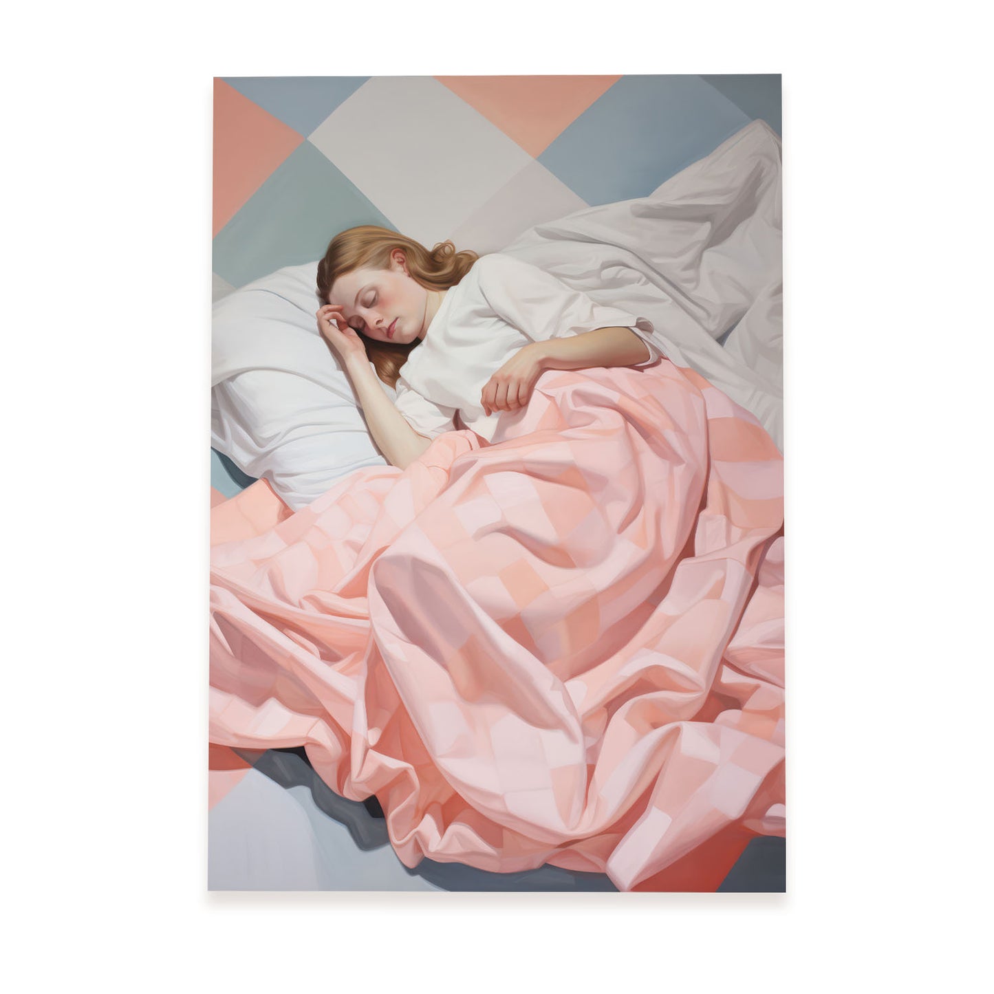 Lámina Decorativa Nacnic Cama Acogedora en Feminidad Ecléctica