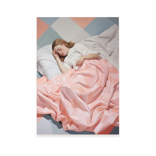 Lámina Decorativa Nacnic Cama Acogedora en Feminidad Ecléctica