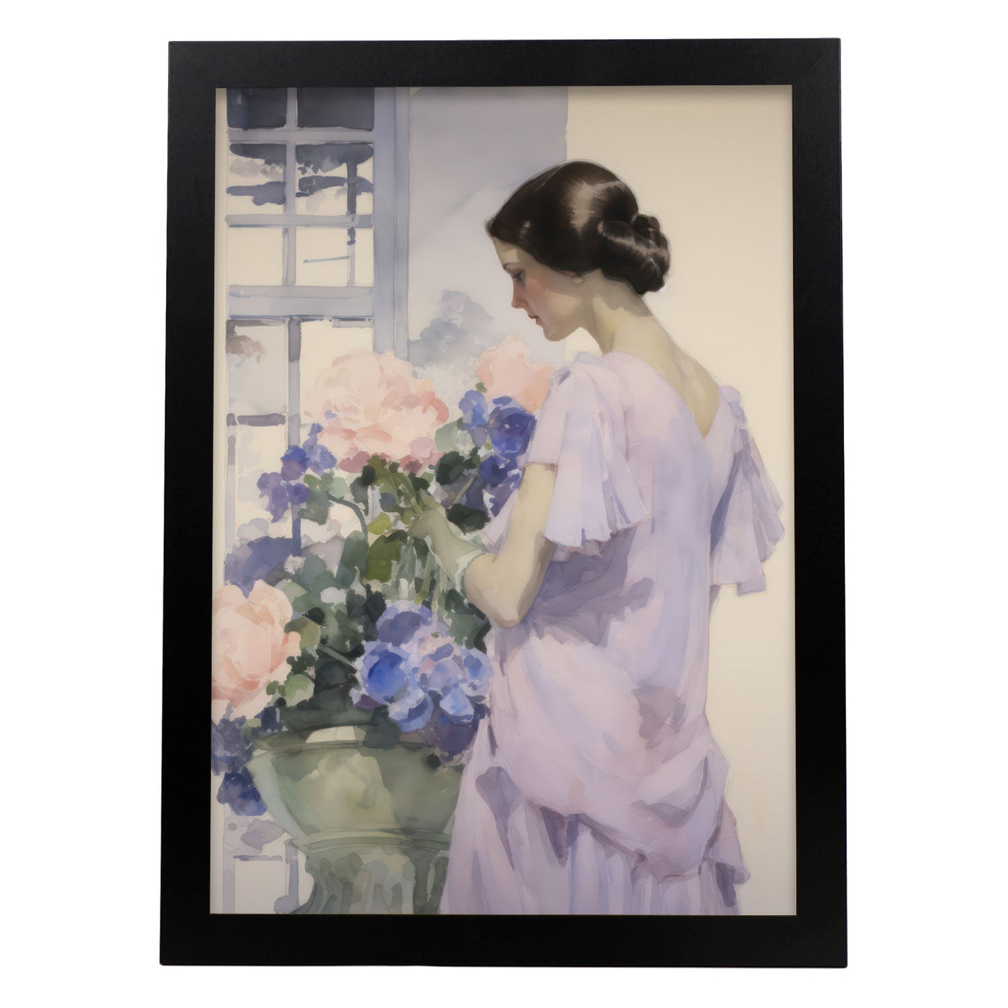 Nacnic Laminas de Flores Enormes en Feminidad Ecléctica
