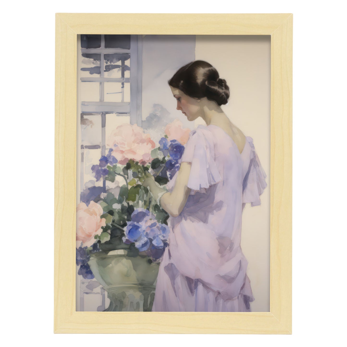 Nacnic Laminas de Flores Enormes en Feminidad Ecléctica