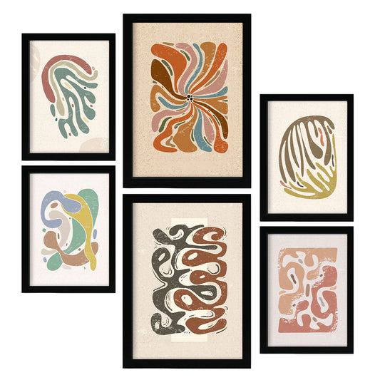 Nacnic Set de 6 Laminas Étnicas con Movimiento