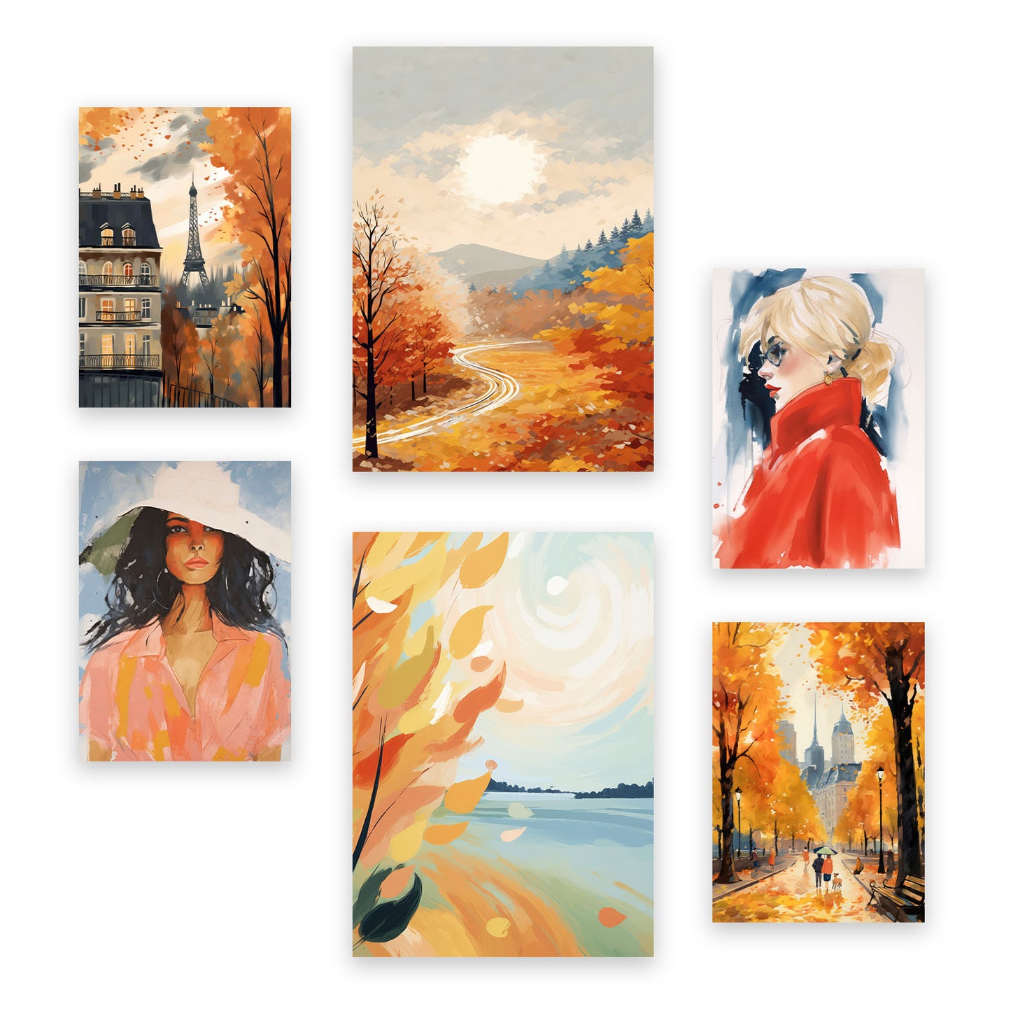 Nacnic Set de 6 Posters de buen tono en estampados decorativos estéticos