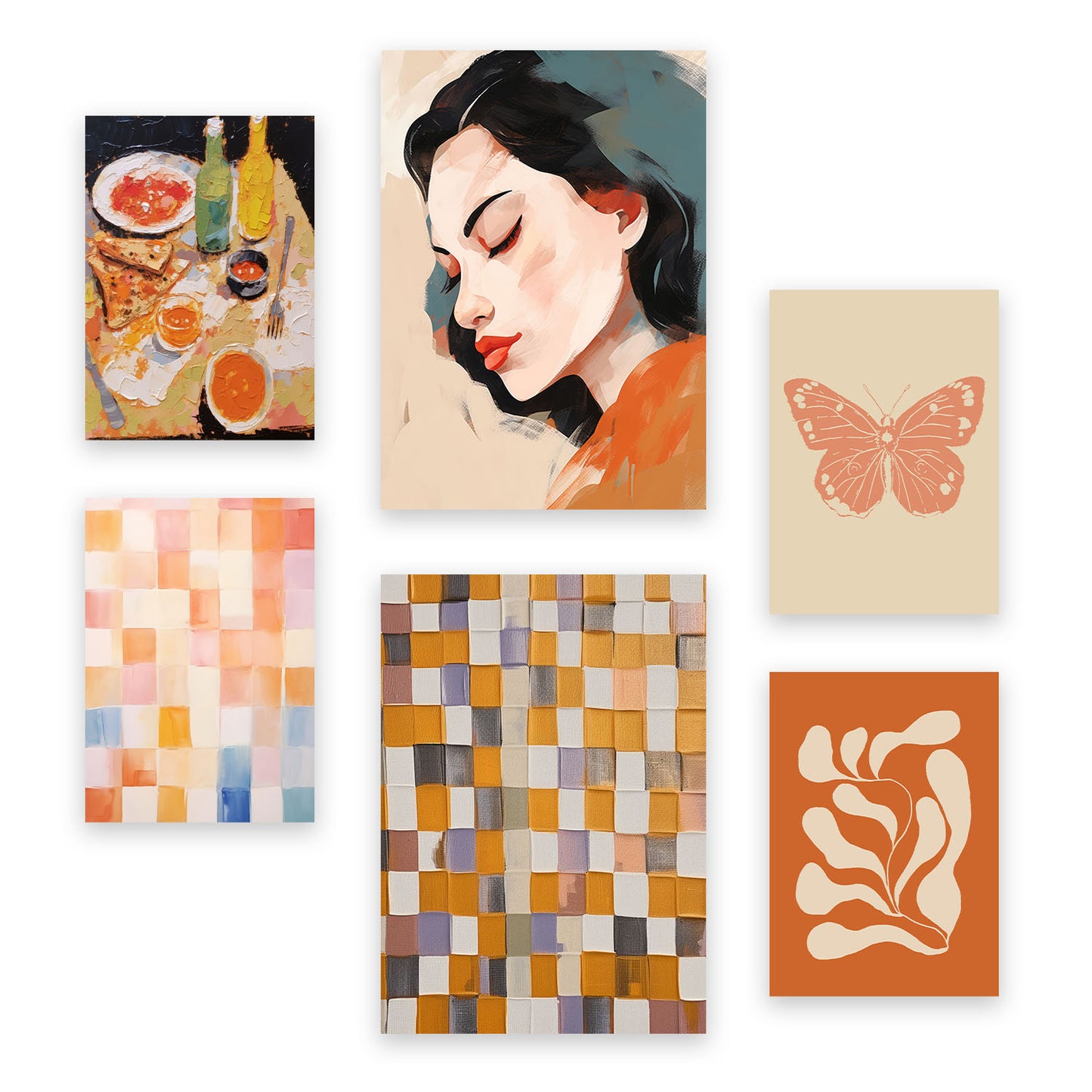 Nacnic Set de 6 Posters Encantadores de Damas