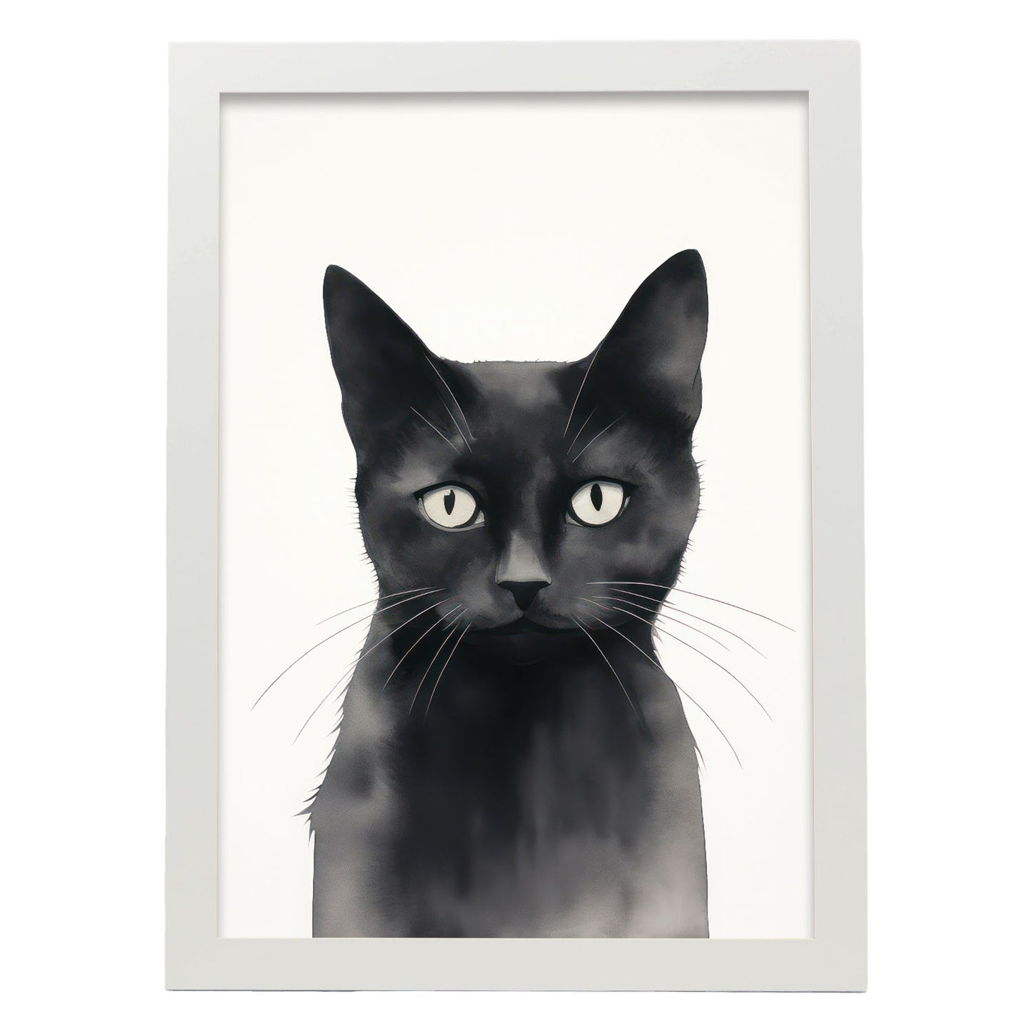 Lamina Nacnic de Gato Negro para Guardería y Hogar