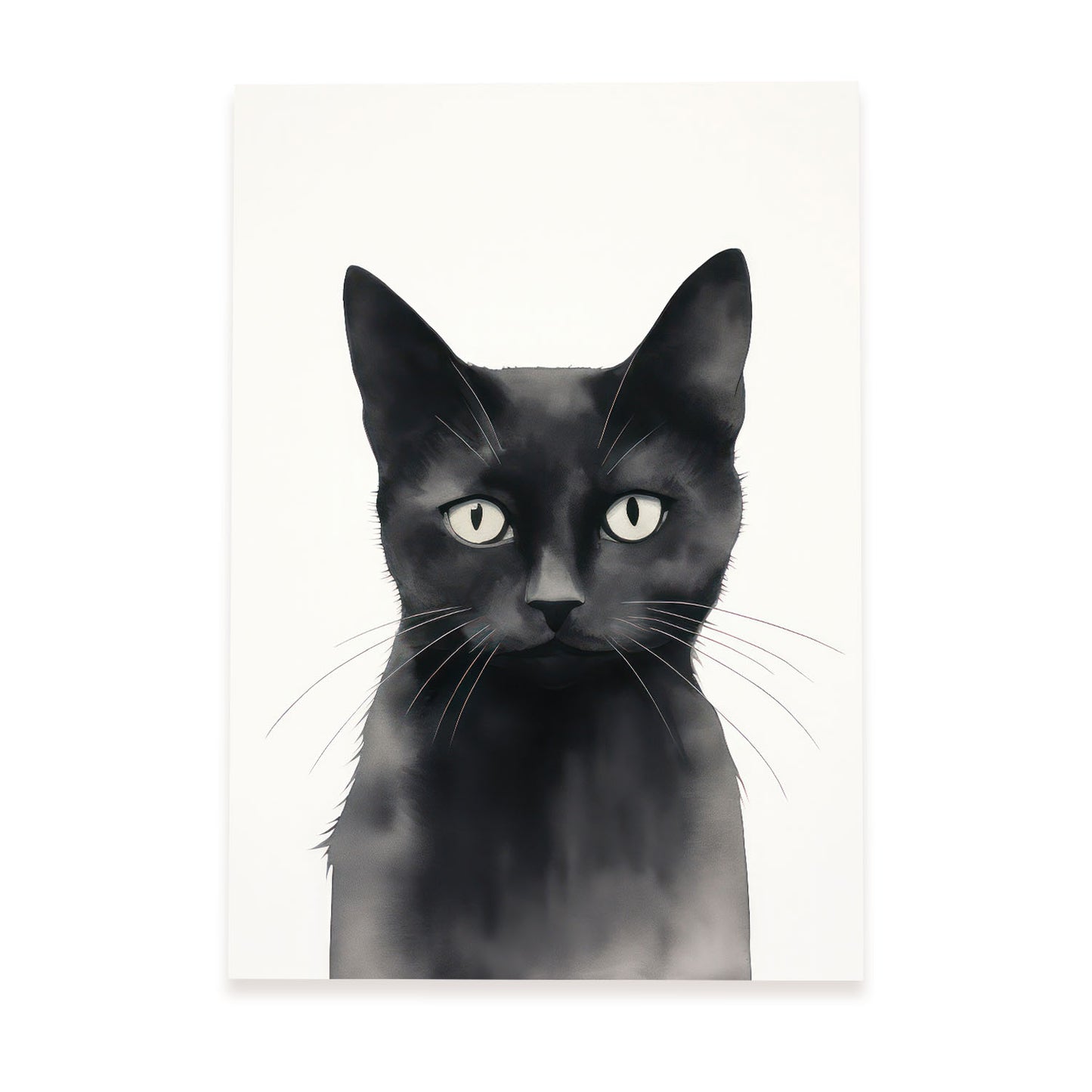 Lamina Nacnic de Gato Negro para Guardería y Hogar