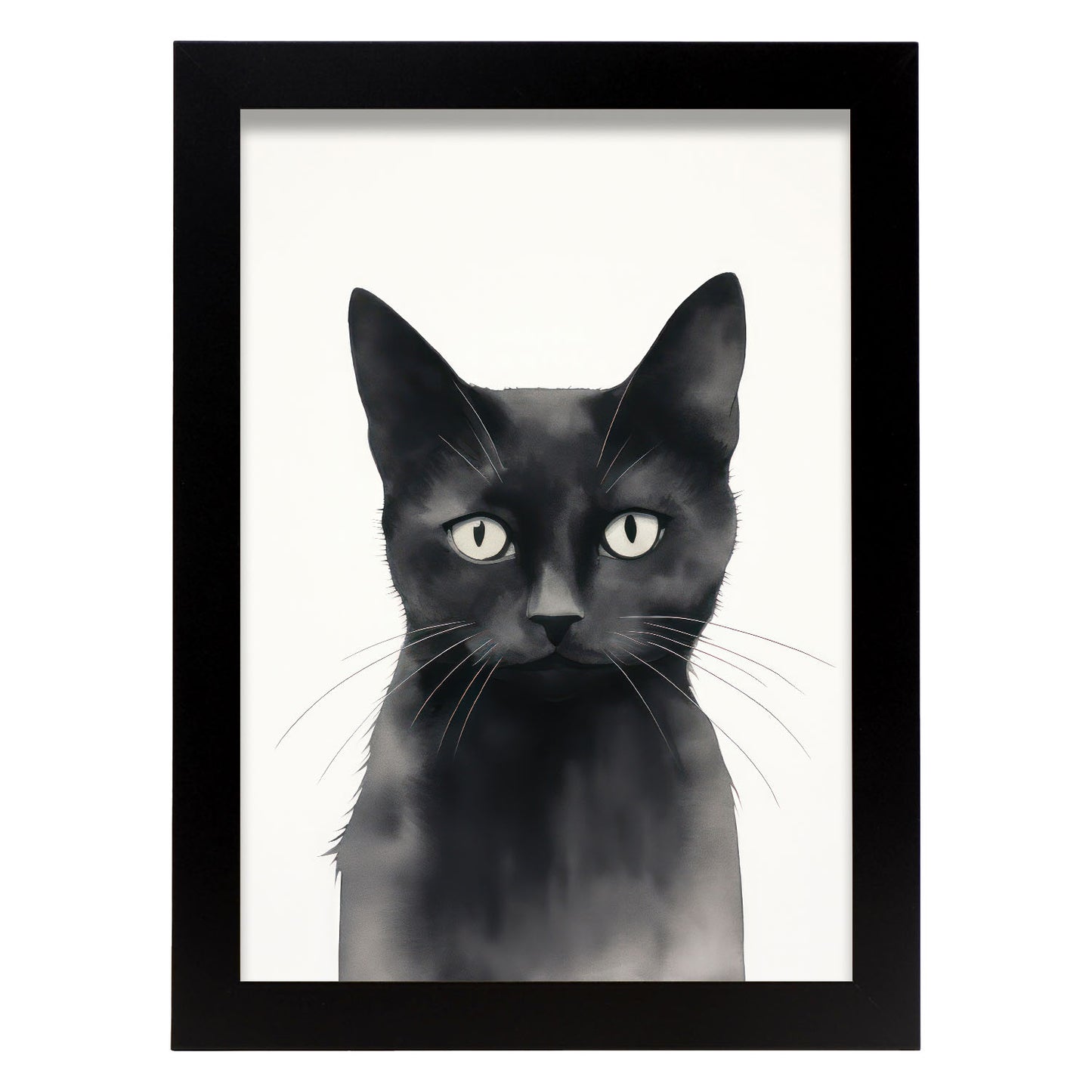 Lamina Nacnic de Gato Negro para Guardería y Hogar