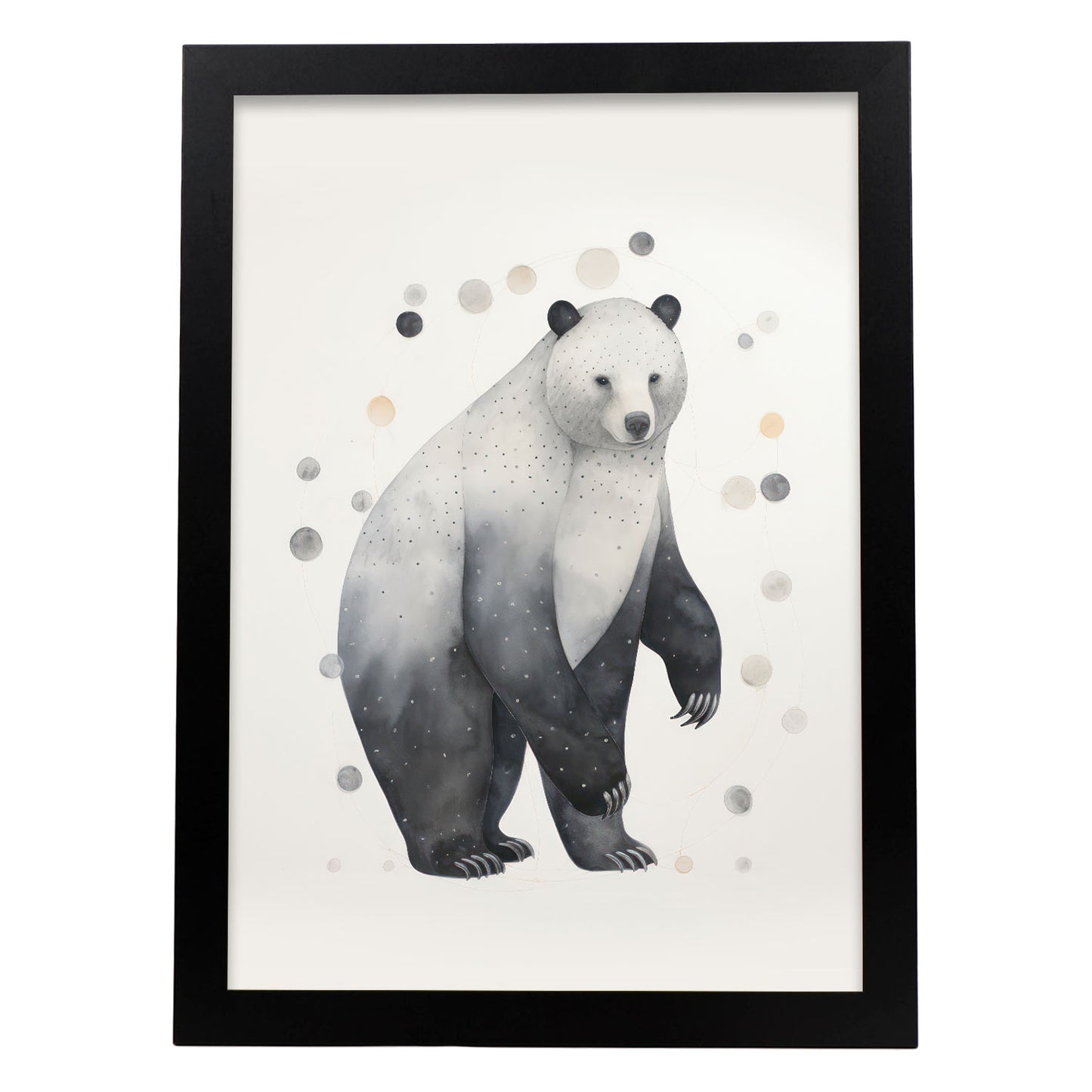 Lamina Nacnic Oso Polar para Guardería y Hogar
