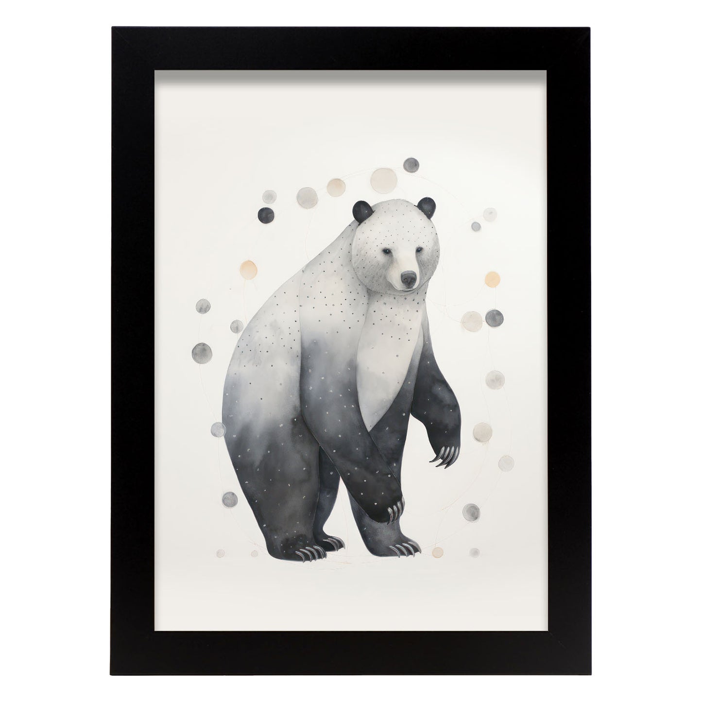 Lamina Nacnic Oso Polar para Guardería y Hogar