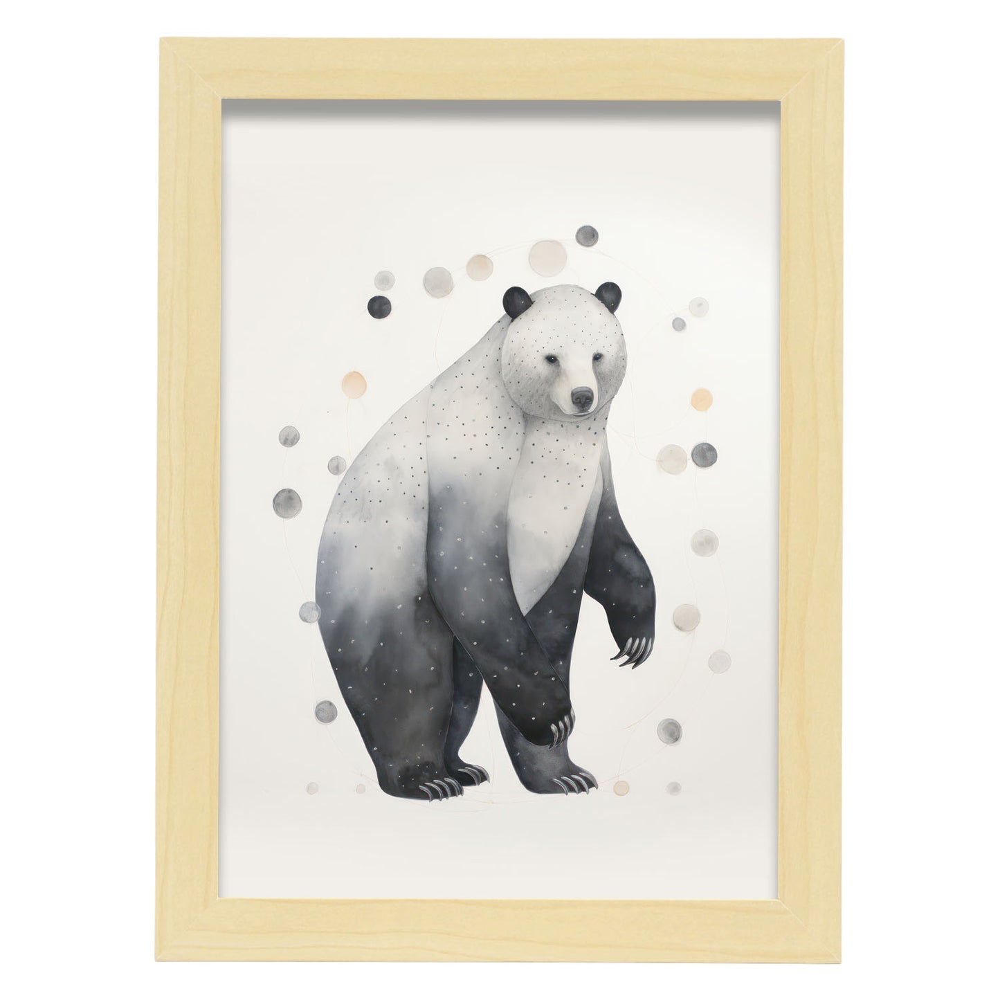 Lamina Nacnic Oso Polar para Guardería y Hogar