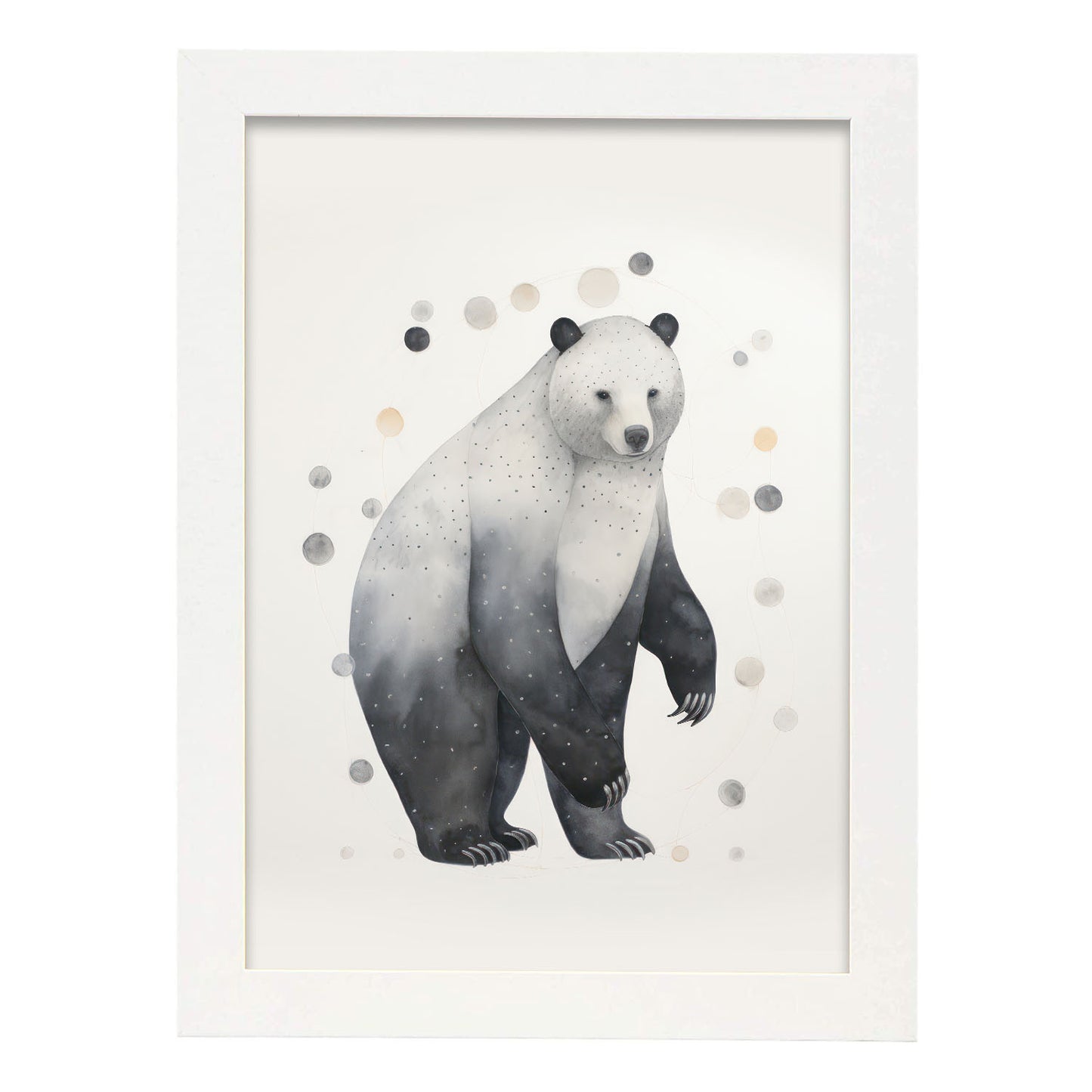 Lamina Nacnic Oso Polar para Guardería y Hogar