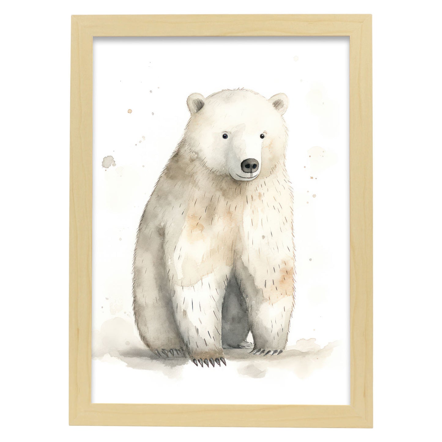 Lámina Nacnic Oso Polar 2