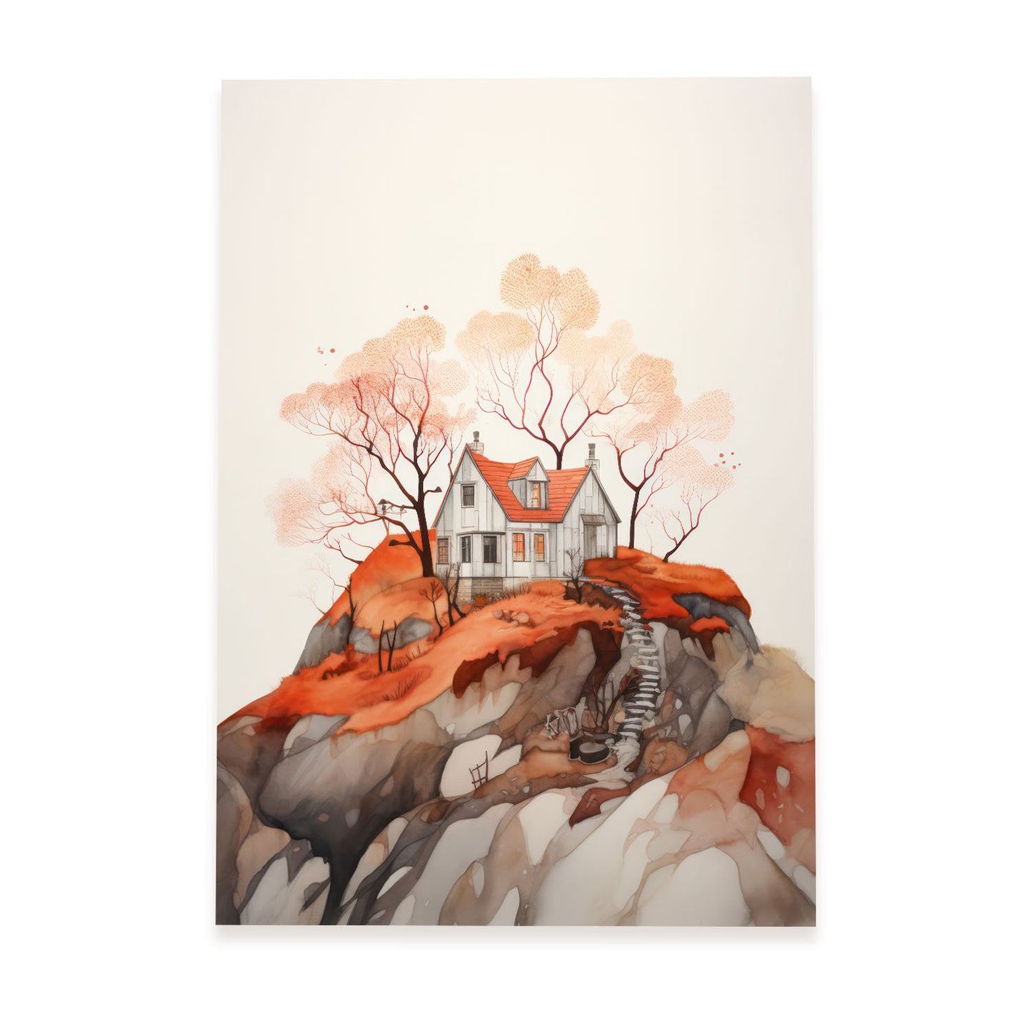 Nacnic Lámina El Árbol y la Luna