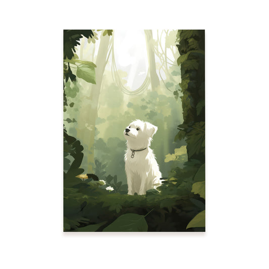 Nacnic Lámina de Animales para Guardería - El Conejo 2