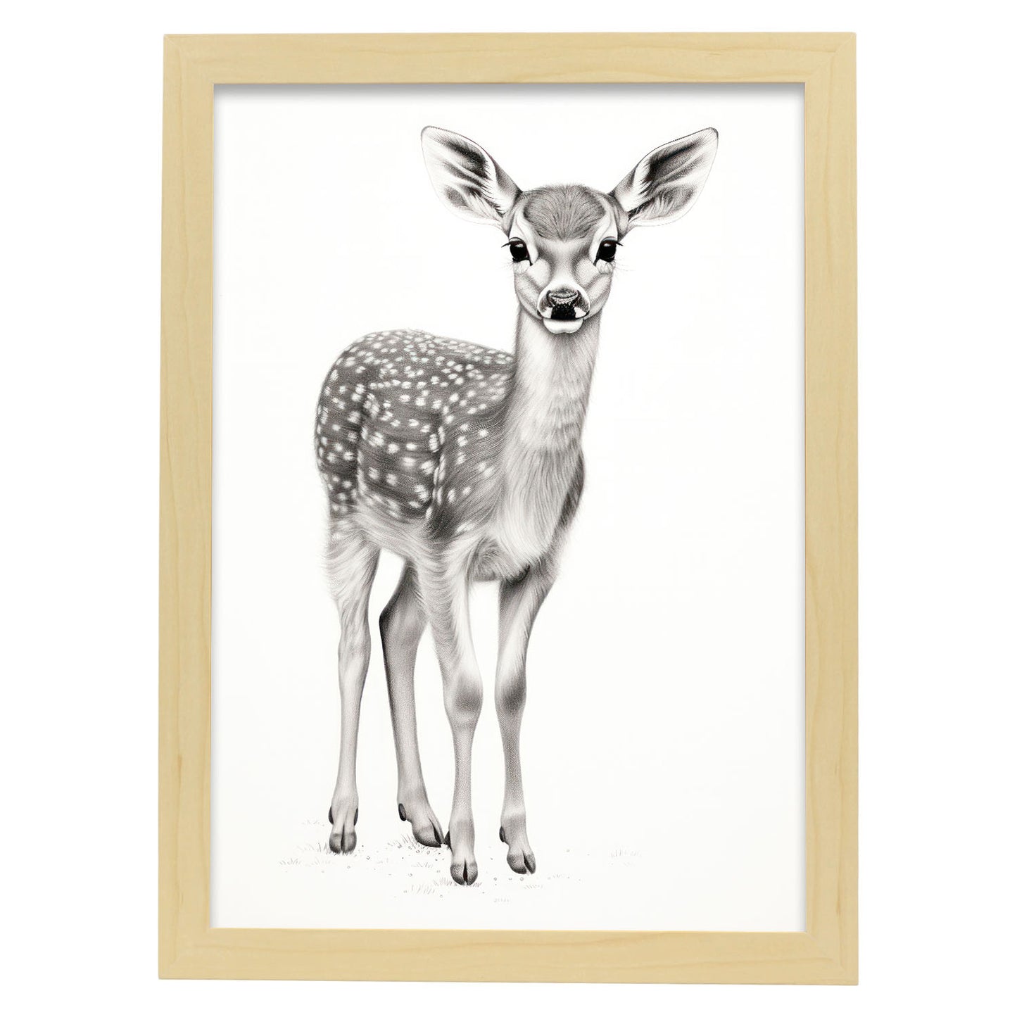 Nacnic Grizzly 1 Lamina. En Animales impresos para guardería. Estampados decorativos estéticos para su sala de estar, dormitorio, hogar