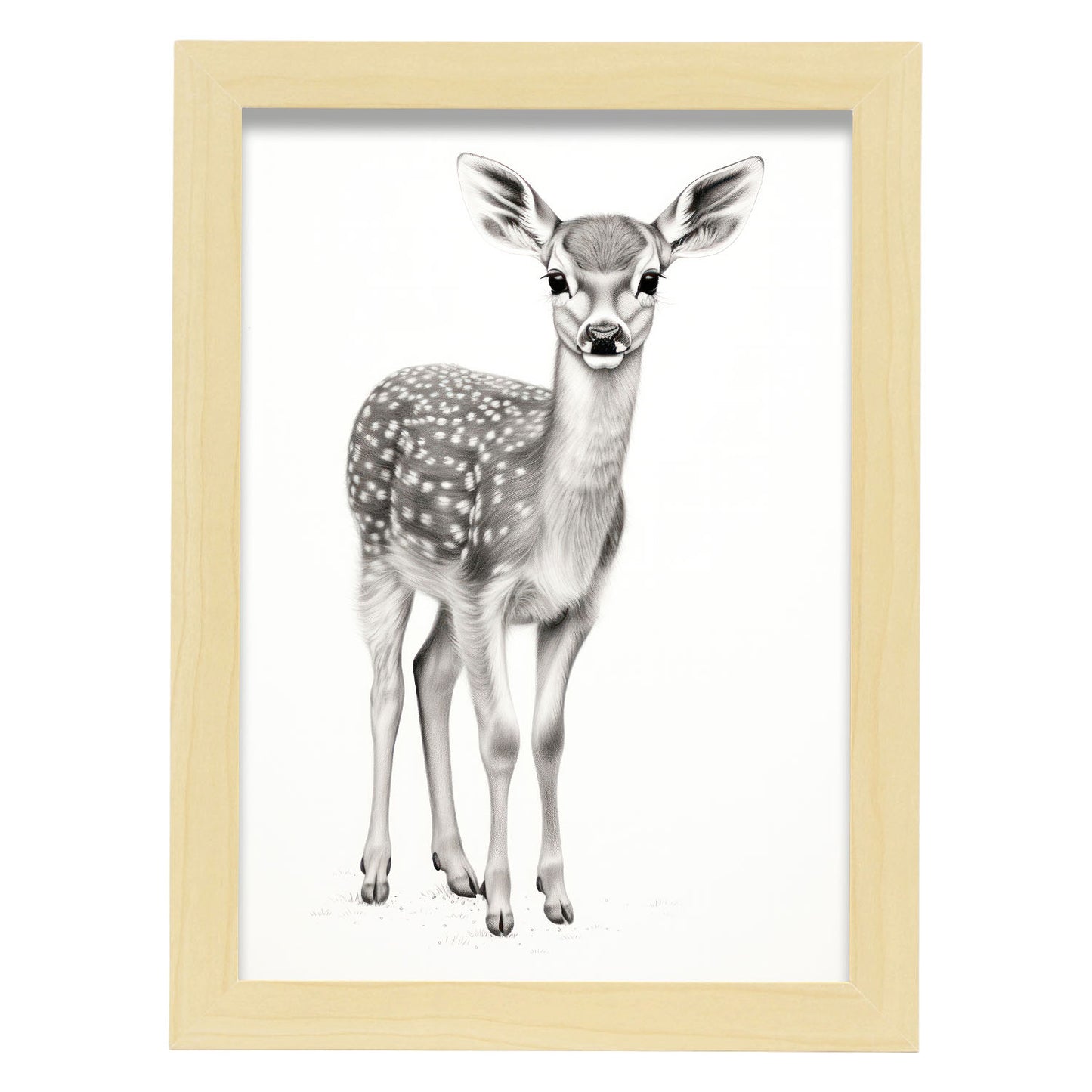 Nacnic Grizzly 1 Lamina. En Animales impresos para guardería. Estampados decorativos estéticos para su sala de estar, dormitorio, hogar