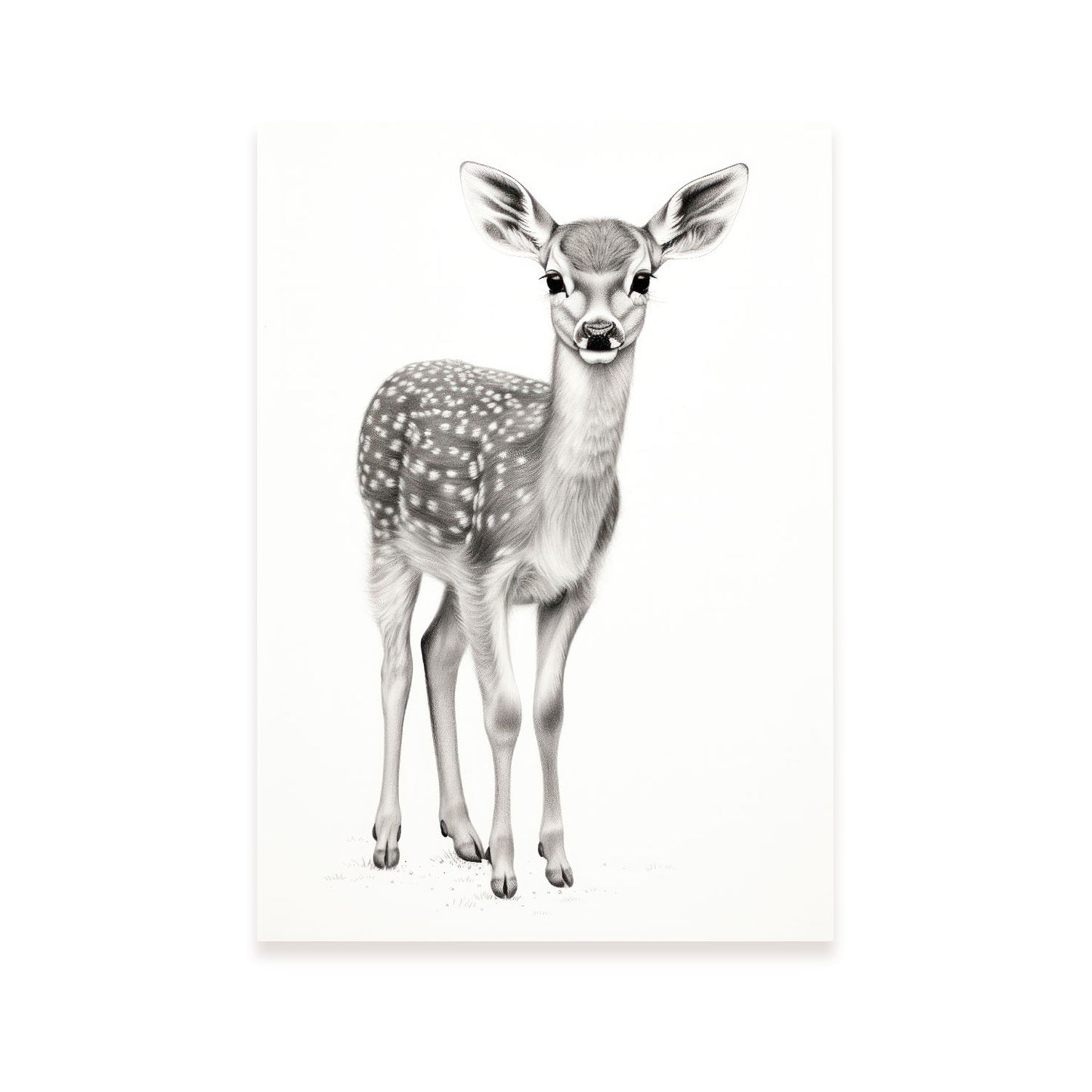 Nacnic Grizzly 1 Lamina. En Animales impresos para guardería. Estampados decorativos estéticos para su sala de estar, dormitorio, hogar