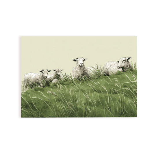 Nacnic Lámina Los Lagos 1, Vista Colorida